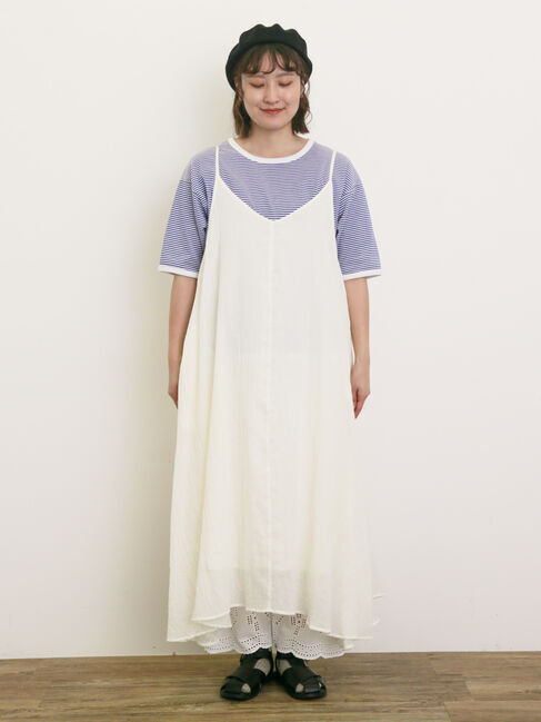 Samansa Mos2「ボイルキャミワンピース」|ワンピース|