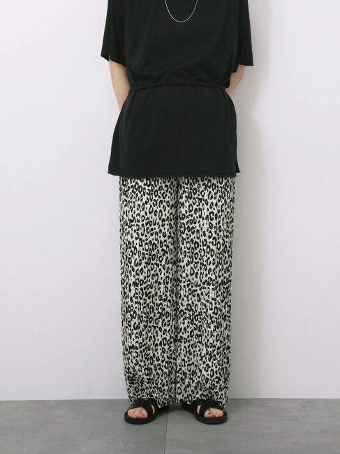 Samansa Mos2 blue「◎柄アソートプリーツパンツ」|その他|