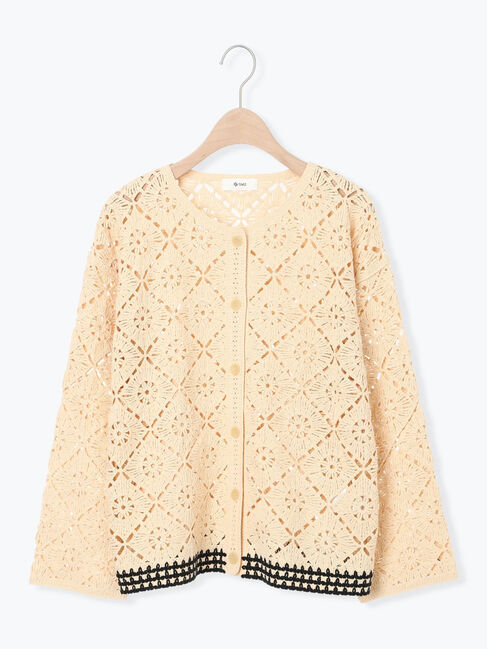 SM2「クロシェ編み風カーディガン」|カーディガン|