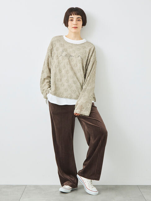 SM2「透かし柄ふくれジャカードプルオーバー」|Tシャツ・カットソー|