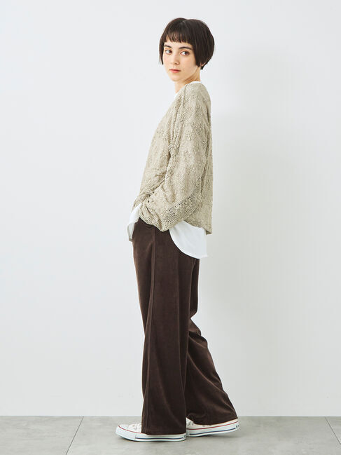 SM2「透かし柄ふくれジャカードプルオーバー」|Tシャツ・カットソー|