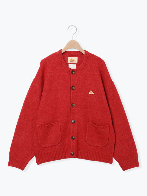 Samansa Mos2「【KELTY&times;Samansa Mos2】クルーネックカーディガン」|カーディガン|レッド