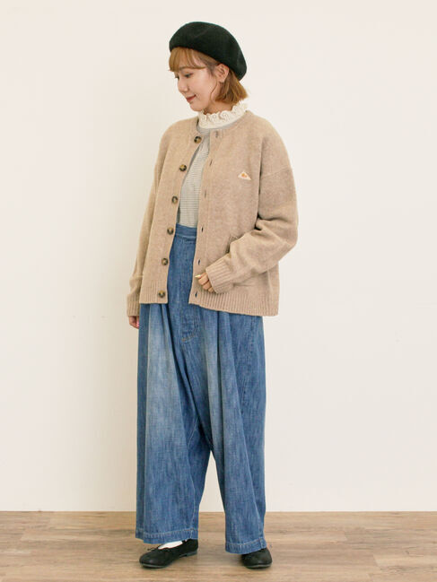 Samansa Mos2「【KELTY&times;Samansa Mos2】クルーネックカーディガン」|カーディガン|