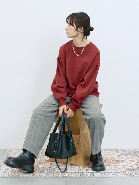 Samansa Mos2 blue「サイドゴアブーツ」|ショートブーツ|