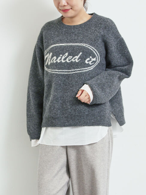 SM2「ロゴニットプルオーバー」|ニット・セーター|