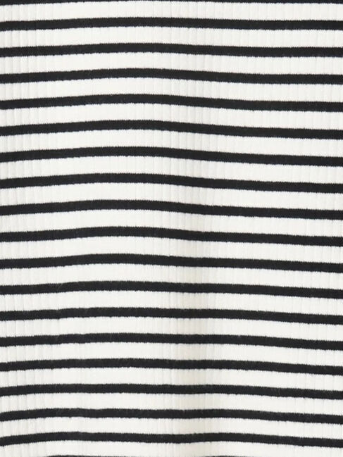 Samansa Mos2 blue「【Hug knit】リブハイネックプルオーバー」|ニット・セーター|