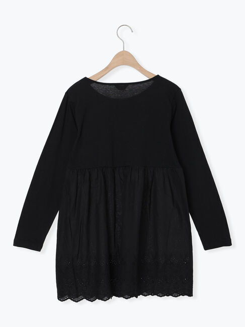 Samansa Mos2「裾スカラップレースインナー」|Tシャツ・カットソー|