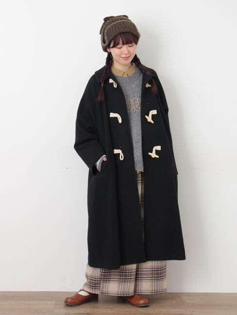 Samansa Mos2「【M/Lサイズ】チェック柄ワイドパンツ」|その他|