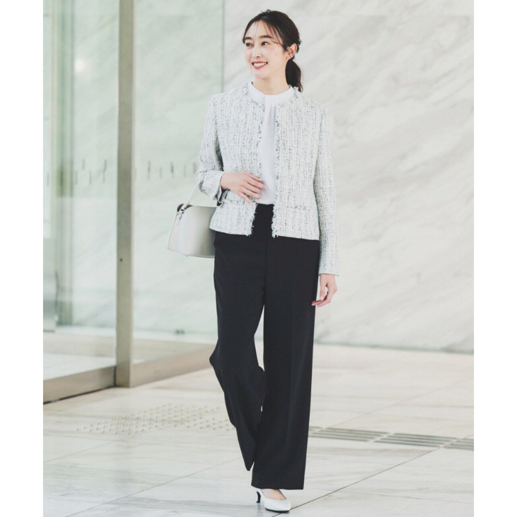 UNTITLED「【通勤スーツ】ワイドパンツ」|その他|