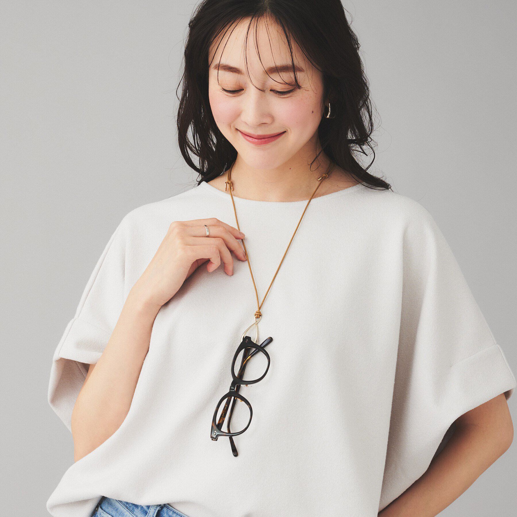 UNTITLED「グラストップネックレス」|ネックレス|