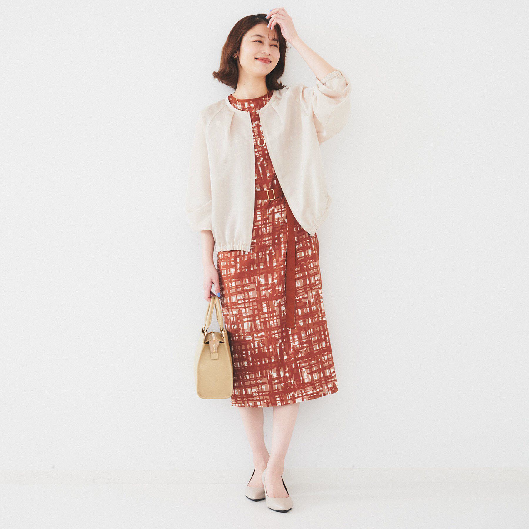 UNTITLED「【トレンド/洗える/軽い】シアーブルゾン」|ブルゾン・スタジャン|