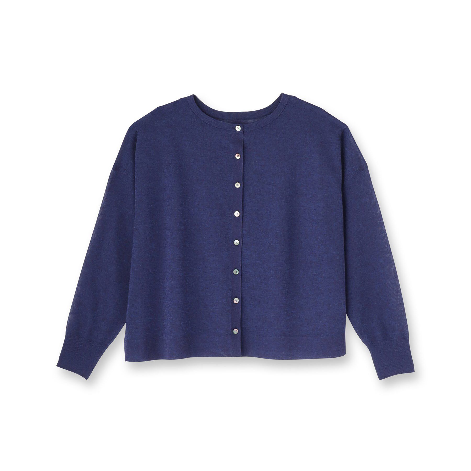 UNTITLED「【前後2WAY/アンサンブル可/ゆったり】シアーカーディガン」|カーディガン|