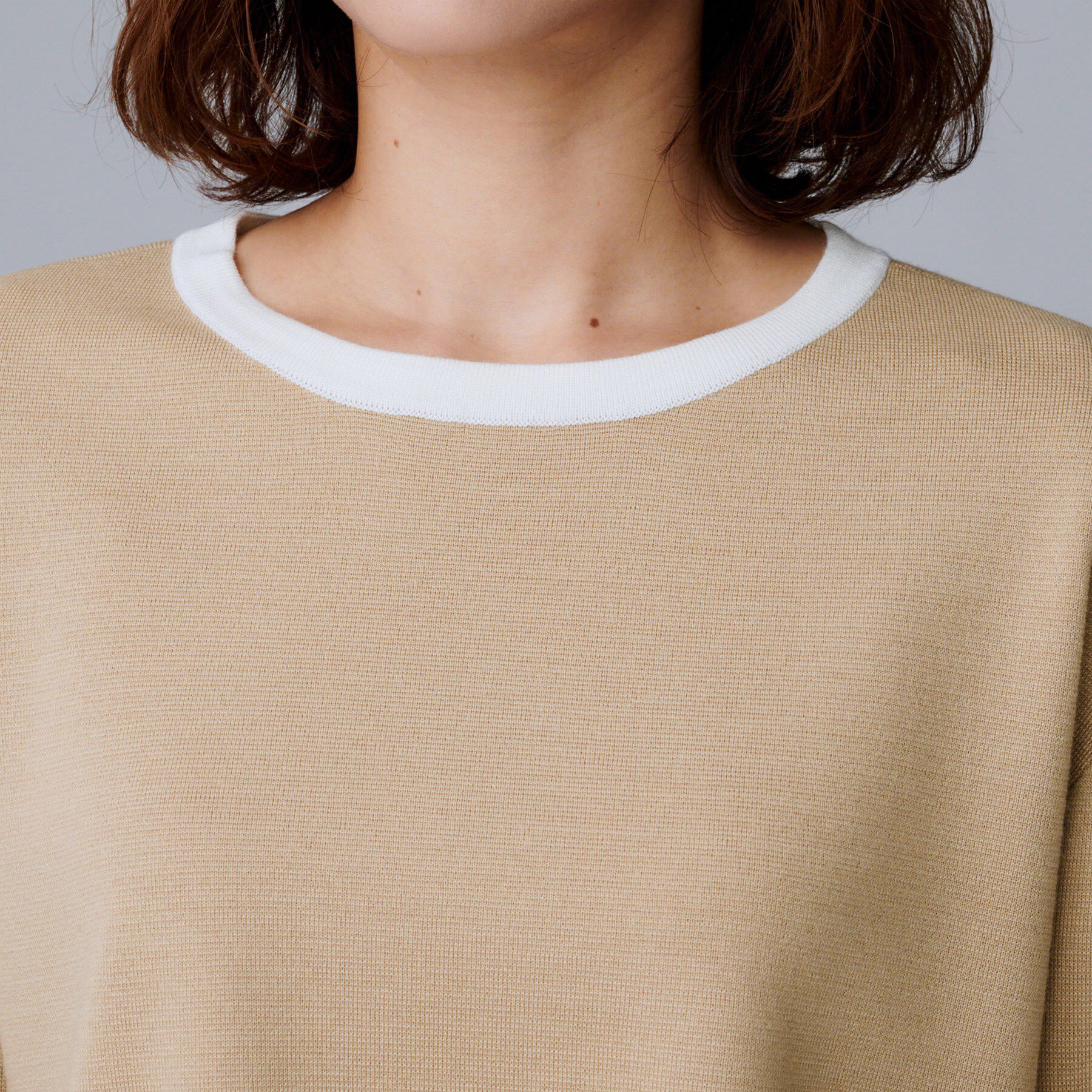 UNTITLED「【アンサンブル可/洗える】ウールミラノリブニット」|ニット・セーター|