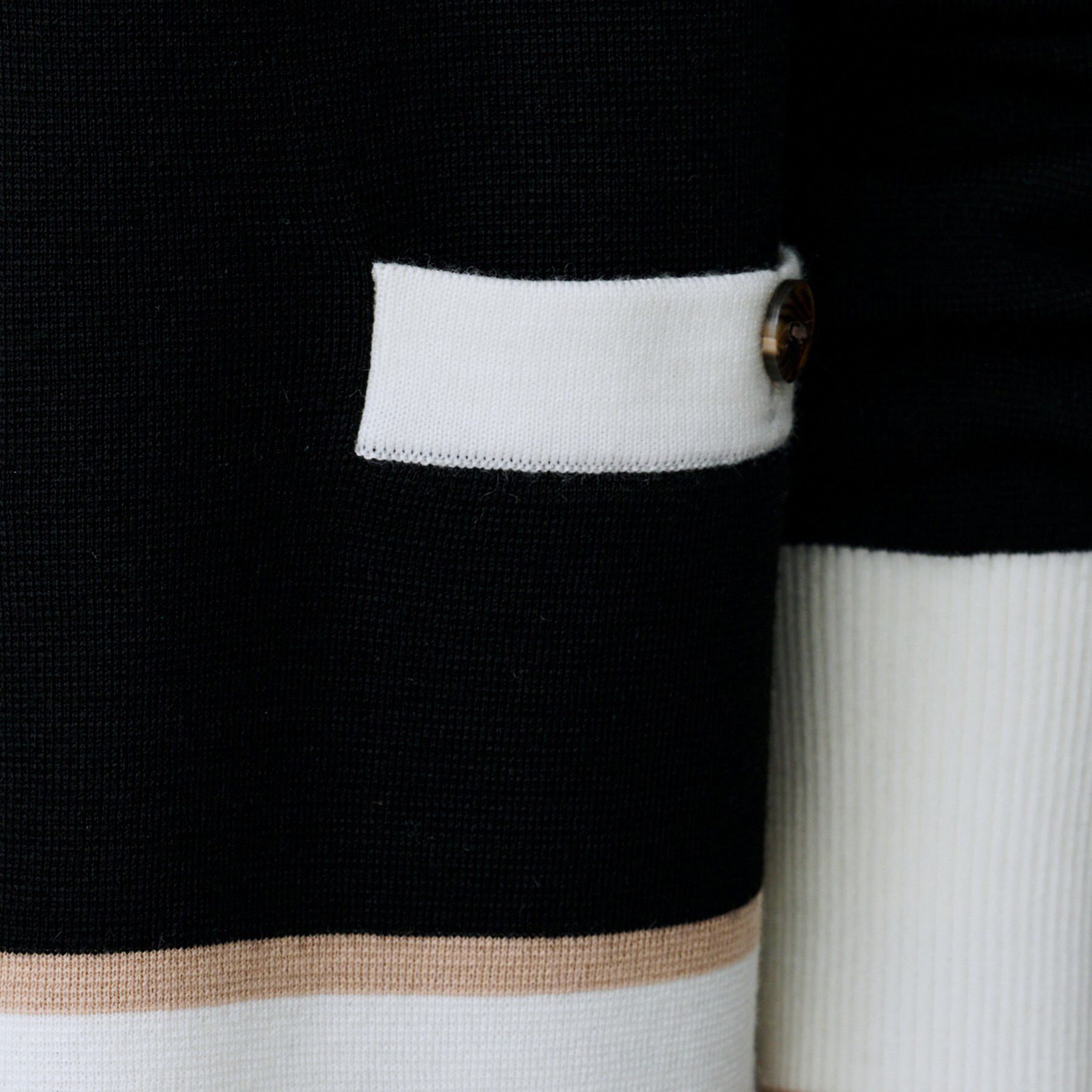 UNTITLED「【アンサンブル可/ジャケット風】ウールミラノリブカーディガン」|カーディガン|