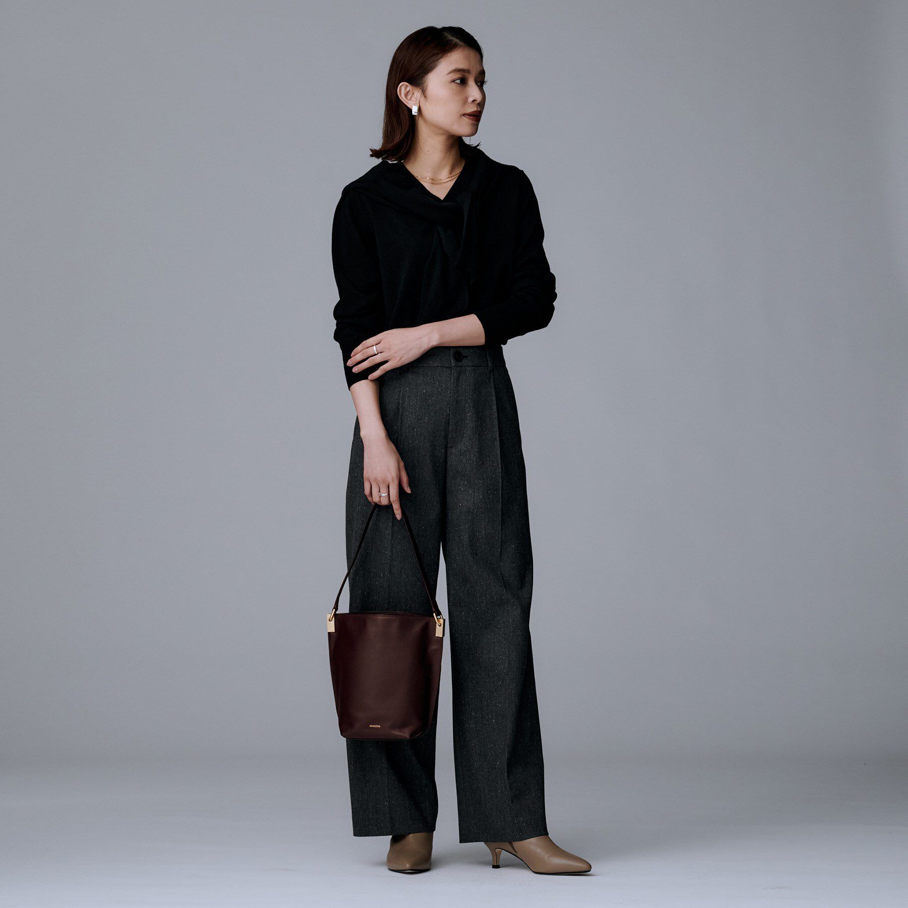 UNTITLED「【ORSETTO】 RACCOLTO ワンハンドルバッグ」|ハンドバッグ|