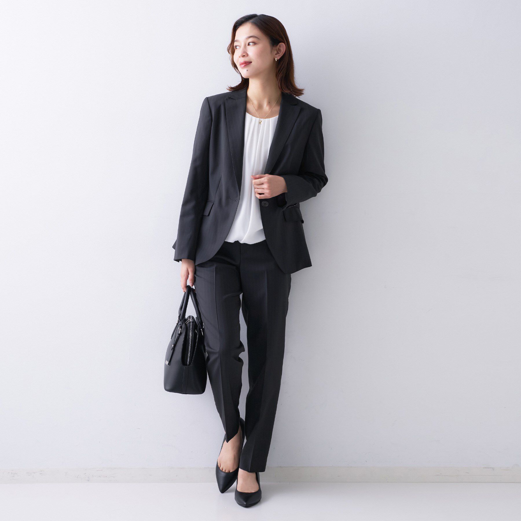 UNTITLED「【仕事着/スーツ】プレミアムテーパードパンツ」|その他|