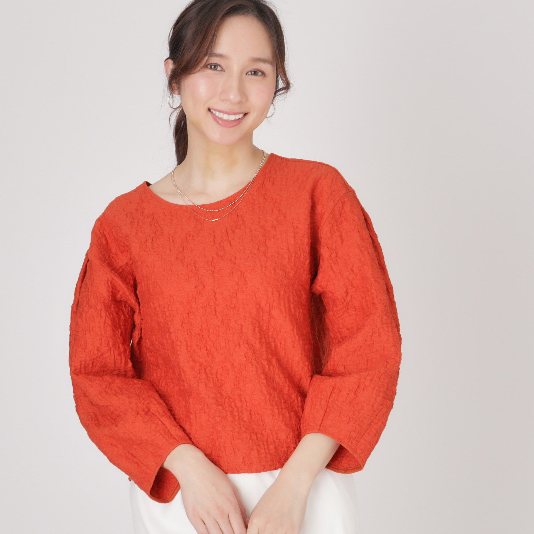 COUP DE CHANCE「【洗える】ジャージ素材プルオーバー」|Tシャツ・カットソー|