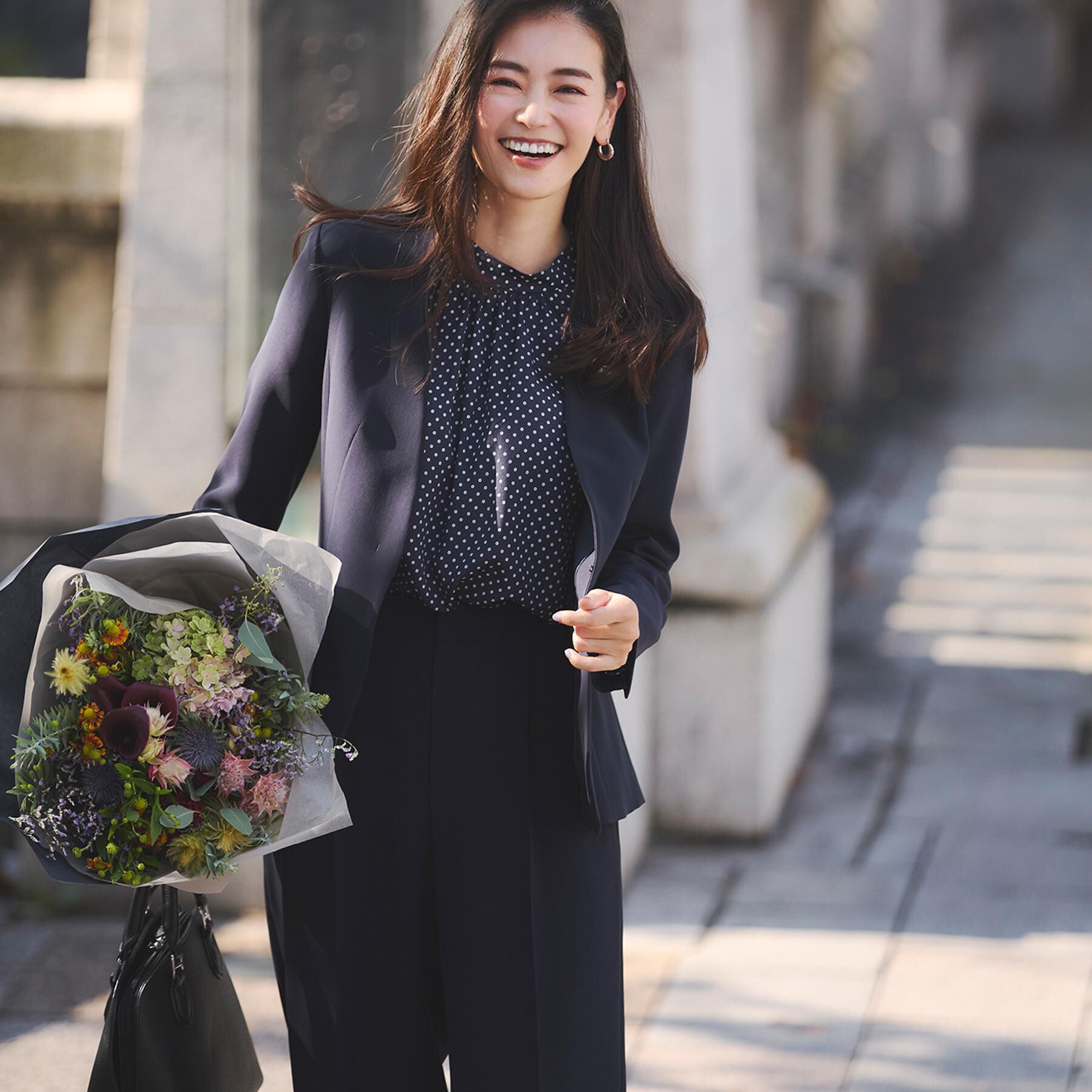 Reflect「【フォーマル／入卒／通勤／セットアップ可】ノーカラージャケット」|ノーカラージャケット|