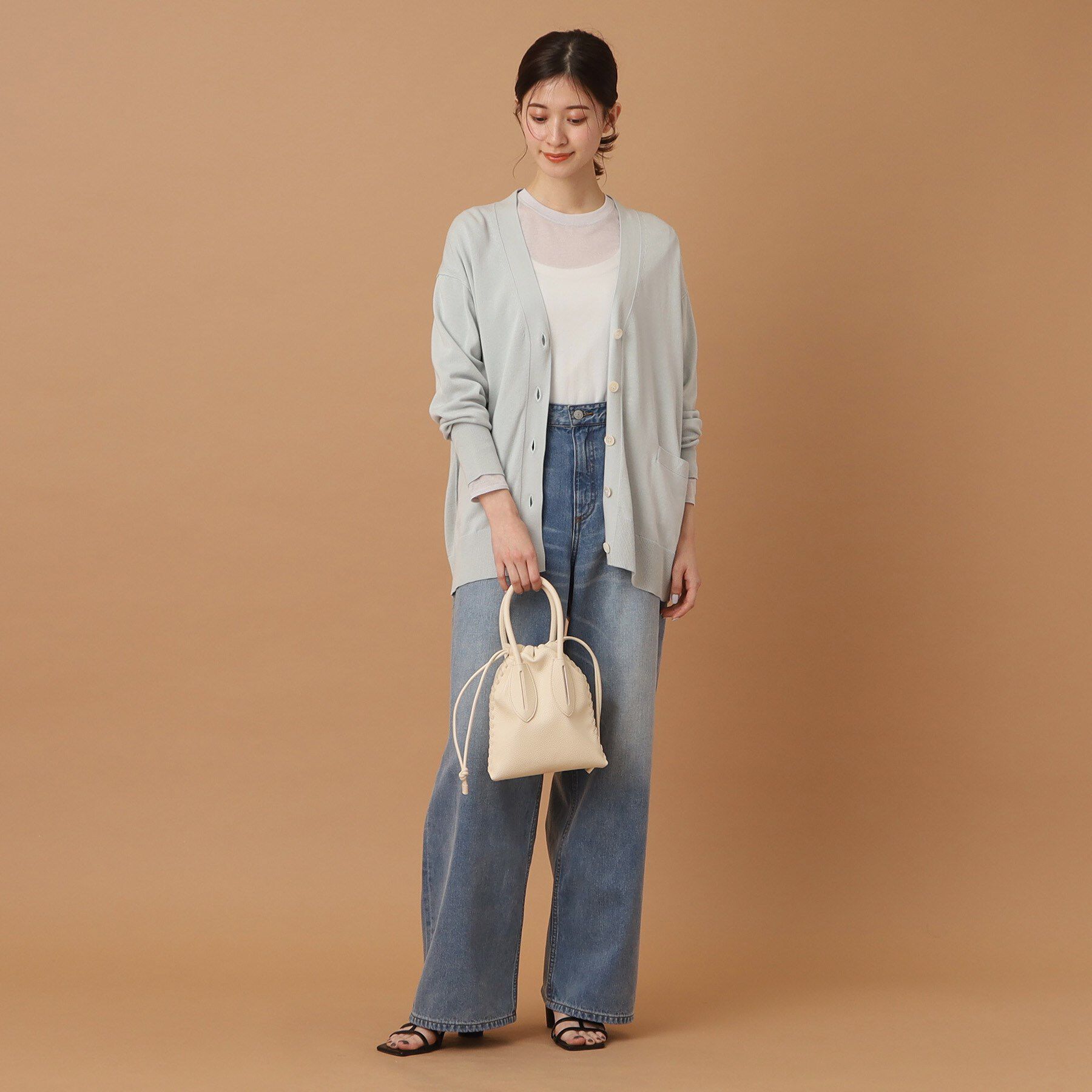 DRESSTERIOR「【大人百花モデル美香さん着用/CLASSY.12月号/otonaMUSE11月号掲載】ヴィンテージ加」|デニム|