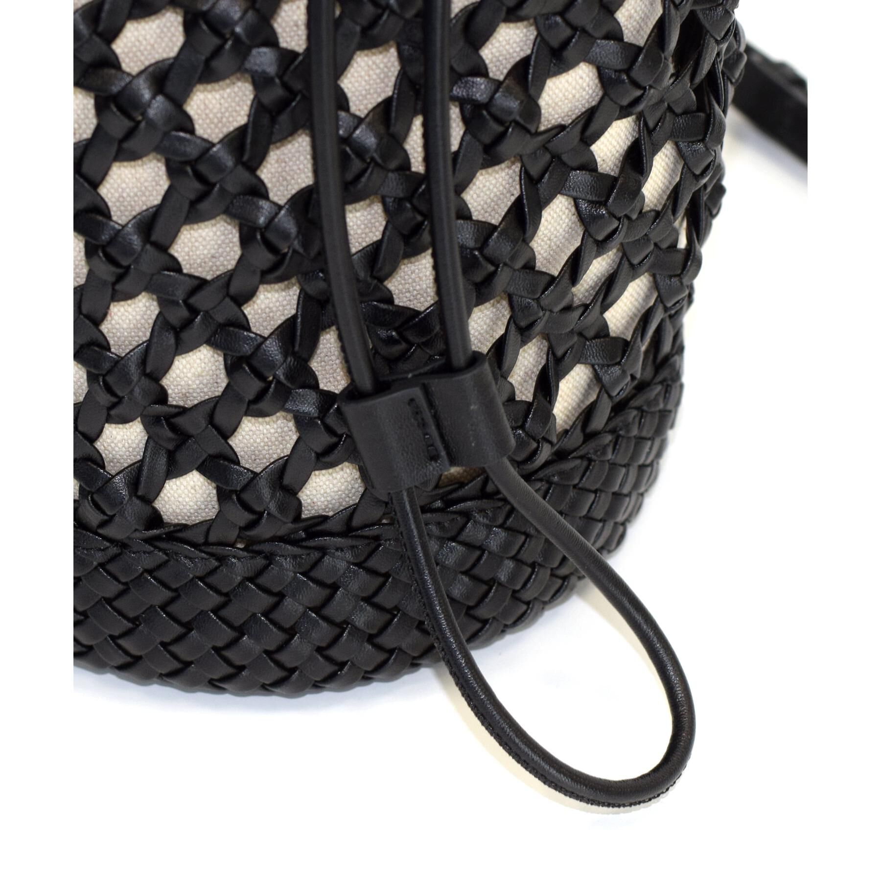 DRESSTERIOR「【3WAY】メッシュ＆キャンバス バケツBAG」|ハンドバッグ|