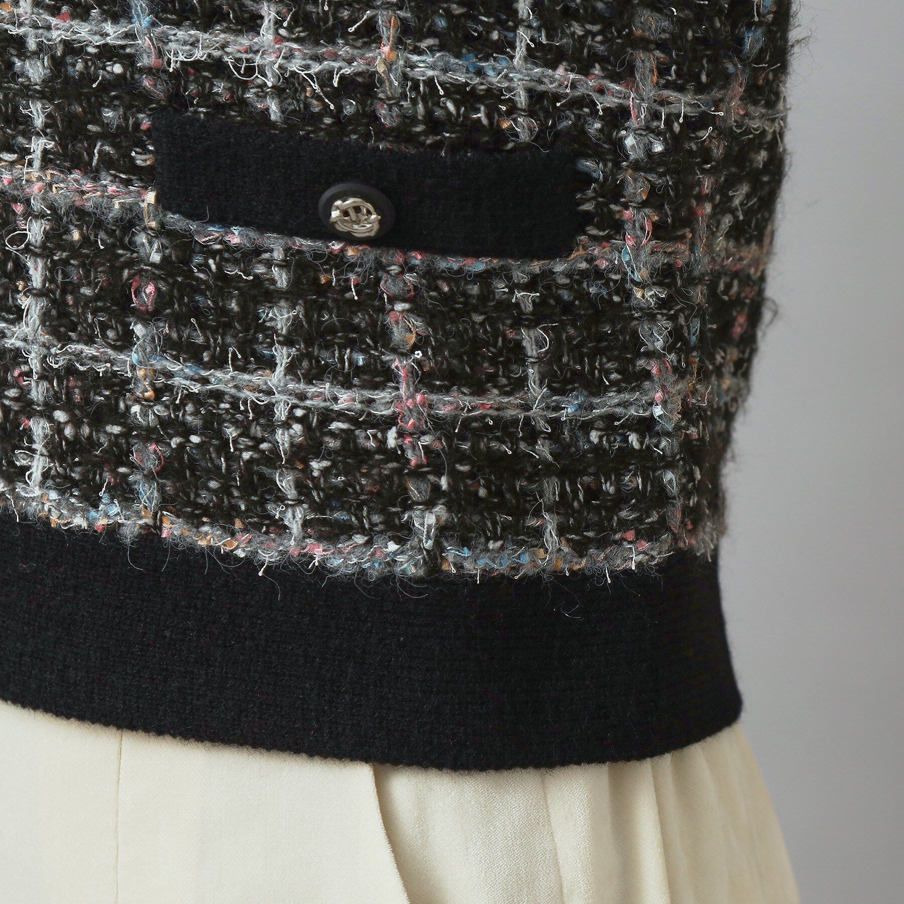 DRESSTERIOR「【otonaMUSE 11月号掲載】ツイードニットカーディガン」|カーディガン|