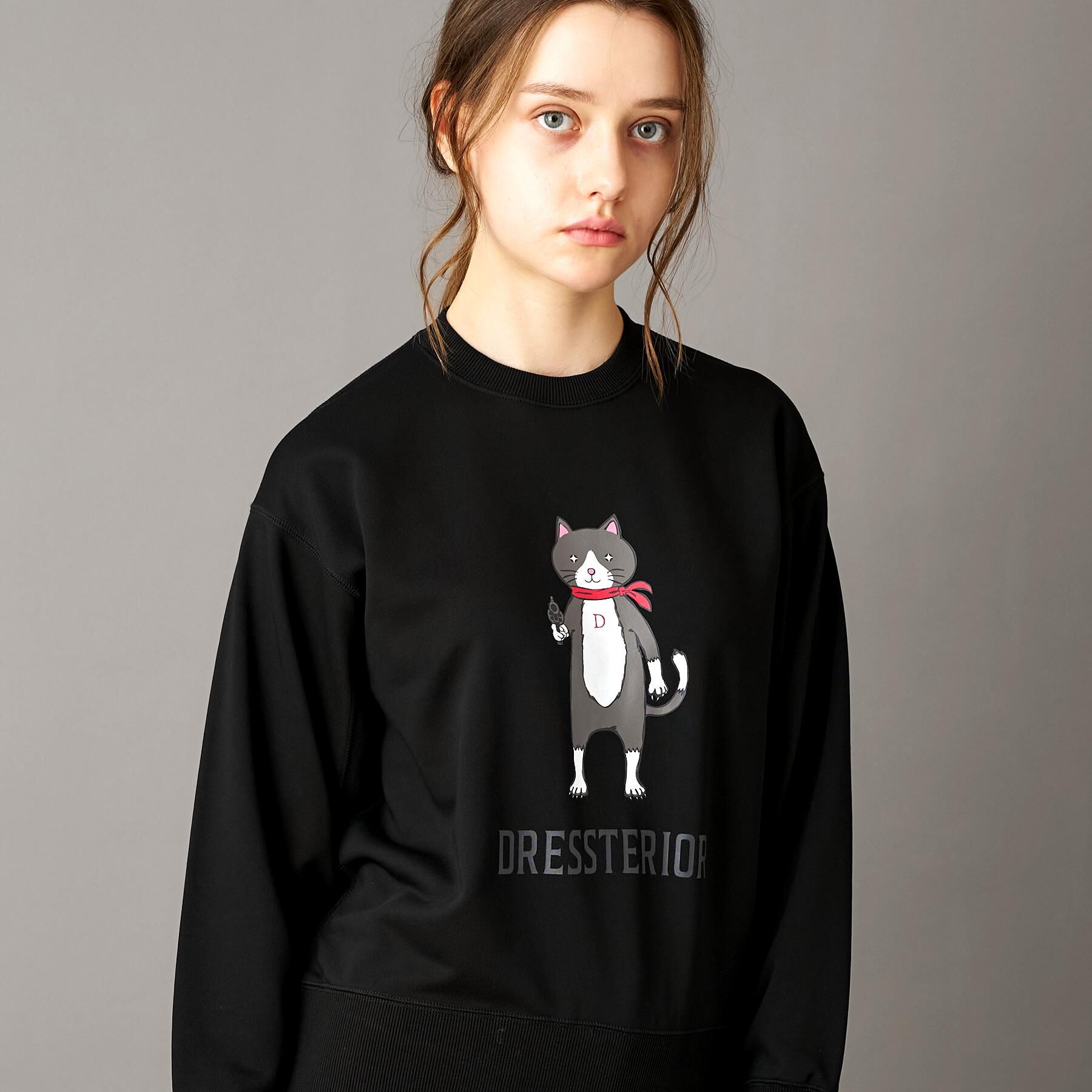 DRESSTERIOR「【ECルクア別注】キャット裏毛スウェット」|パーカー|