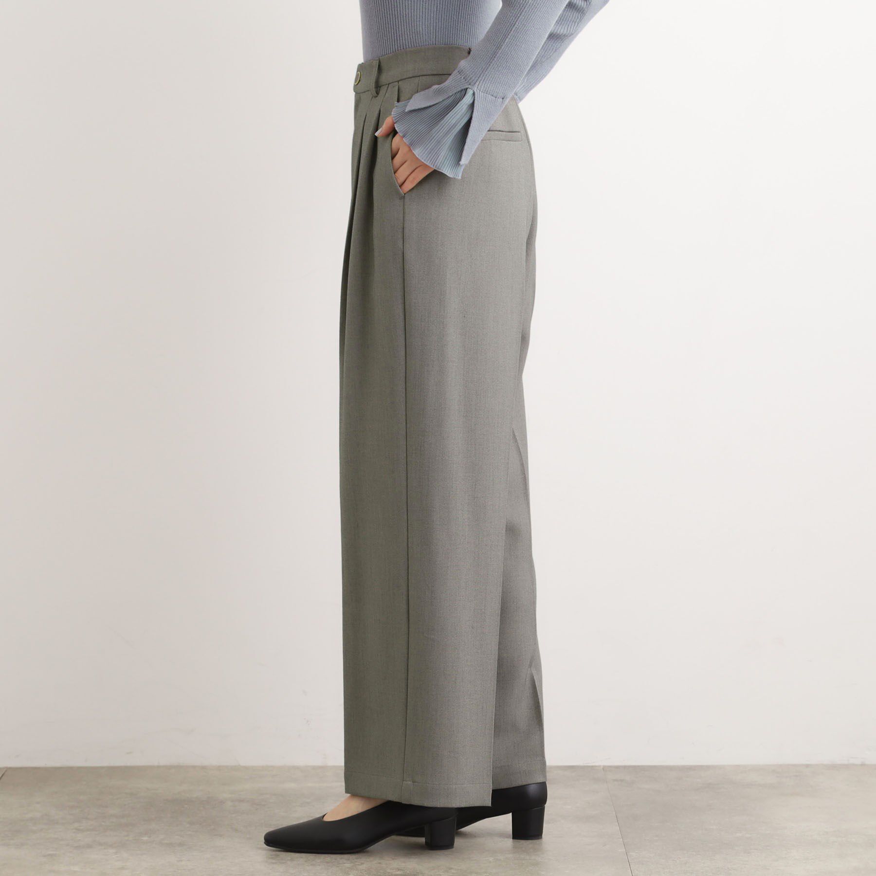 grove「ツータックワイドパンツ」|その他|