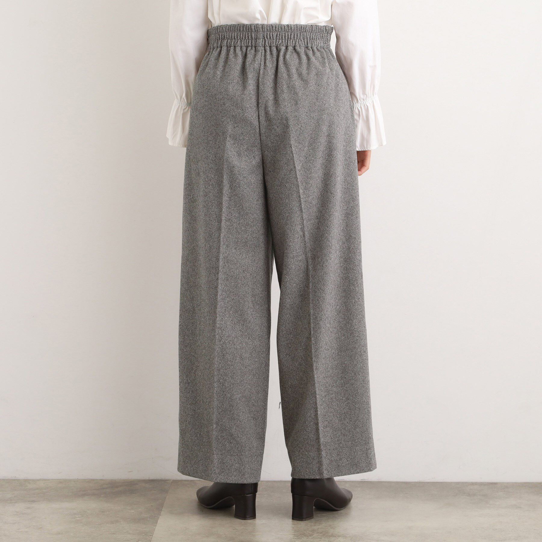 grove「【洗える/あったか】美シルエットなマリンワイドパンツ」|その他|