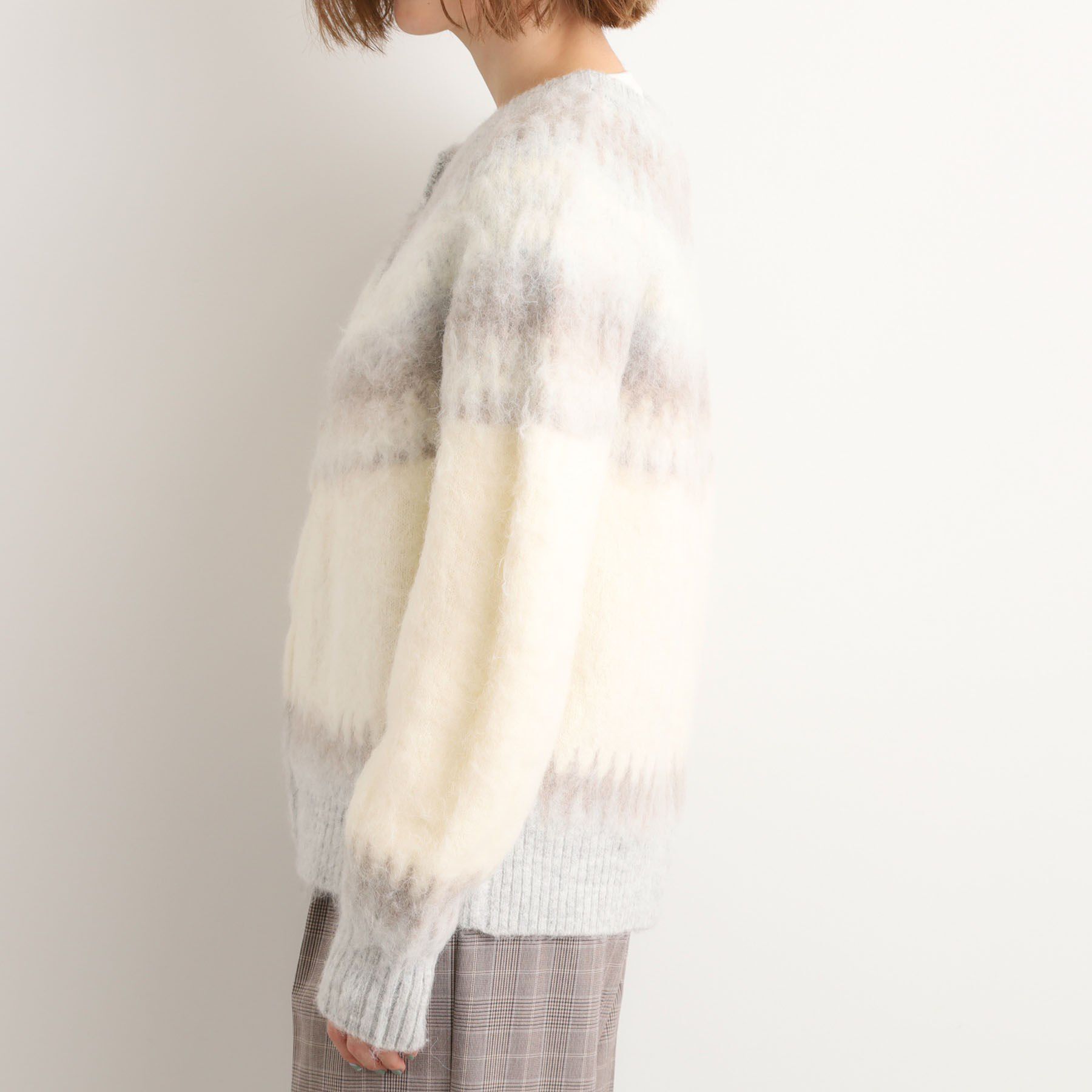 grove「求心柄ジャカードニットカーディガン」|カーディガン|