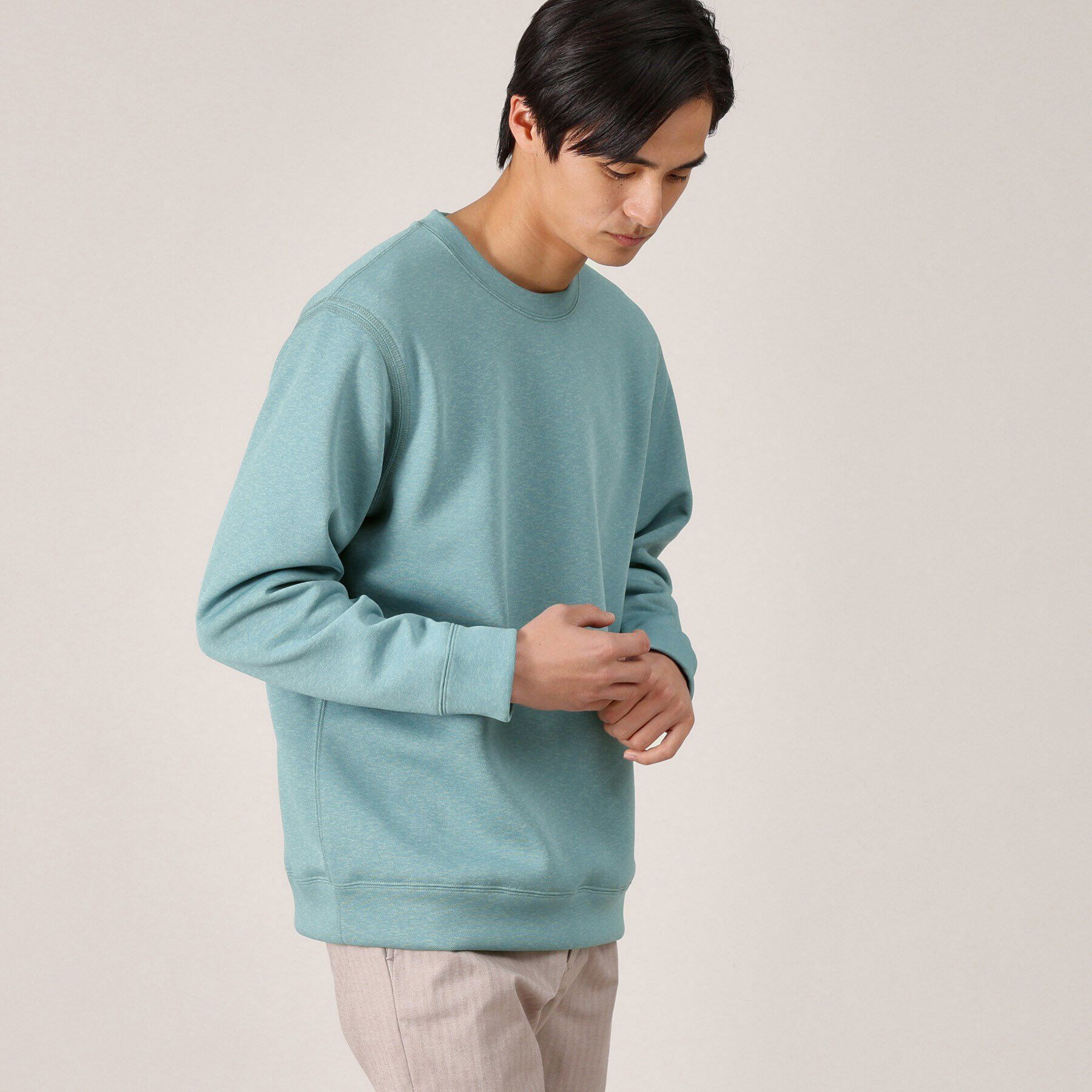 TAKEO KIKUCHI「ハニカムダンボール スウェット プルオーバー」|パーカー|