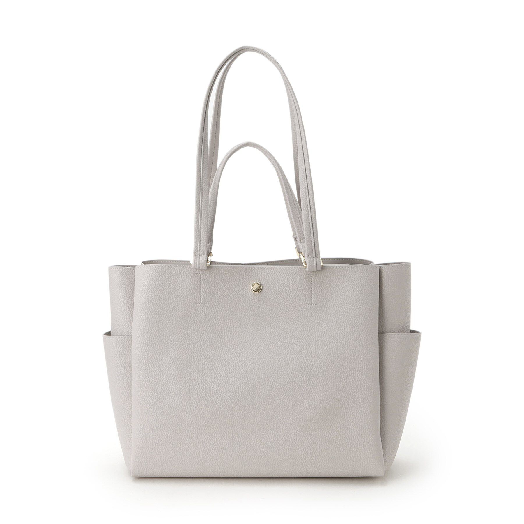 OPAQUE.CLIP「【軽量／A4サイズ対応／2WAY】シュリンク合皮大容量トートバッグ」|トートバッグ|