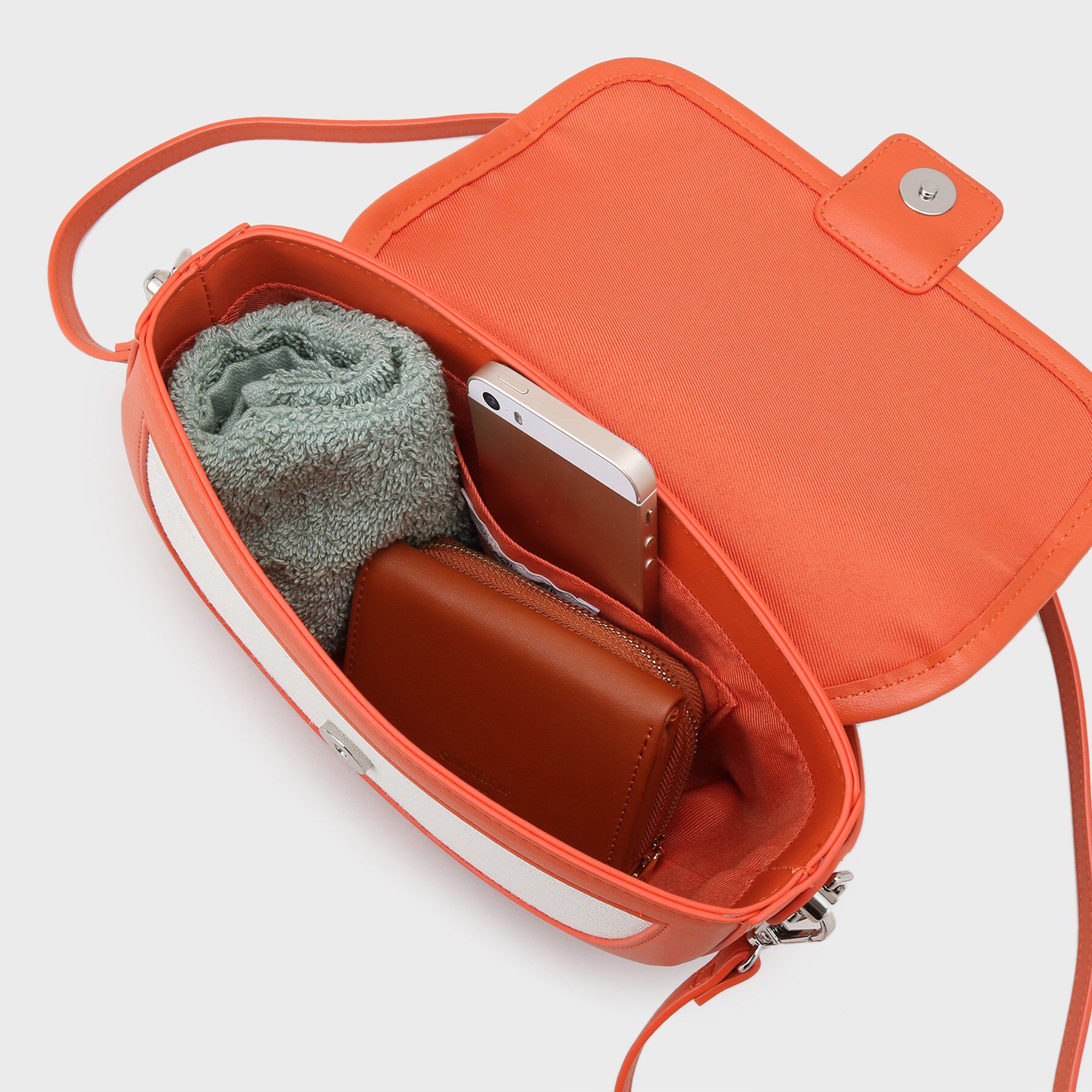 OPAQUE.CLIP「【2WAY】キャンバストリミングデザインバッグ」|ショルダー・メッセンジャー|