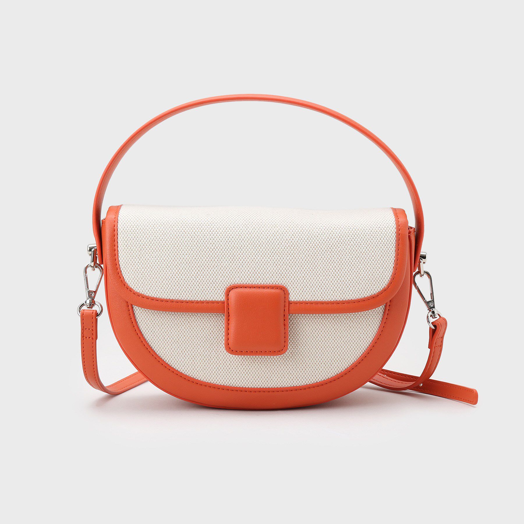 OPAQUE.CLIP「【2WAY】キャンバストリミングデザインバッグ」|ショルダー・メッセンジャー|