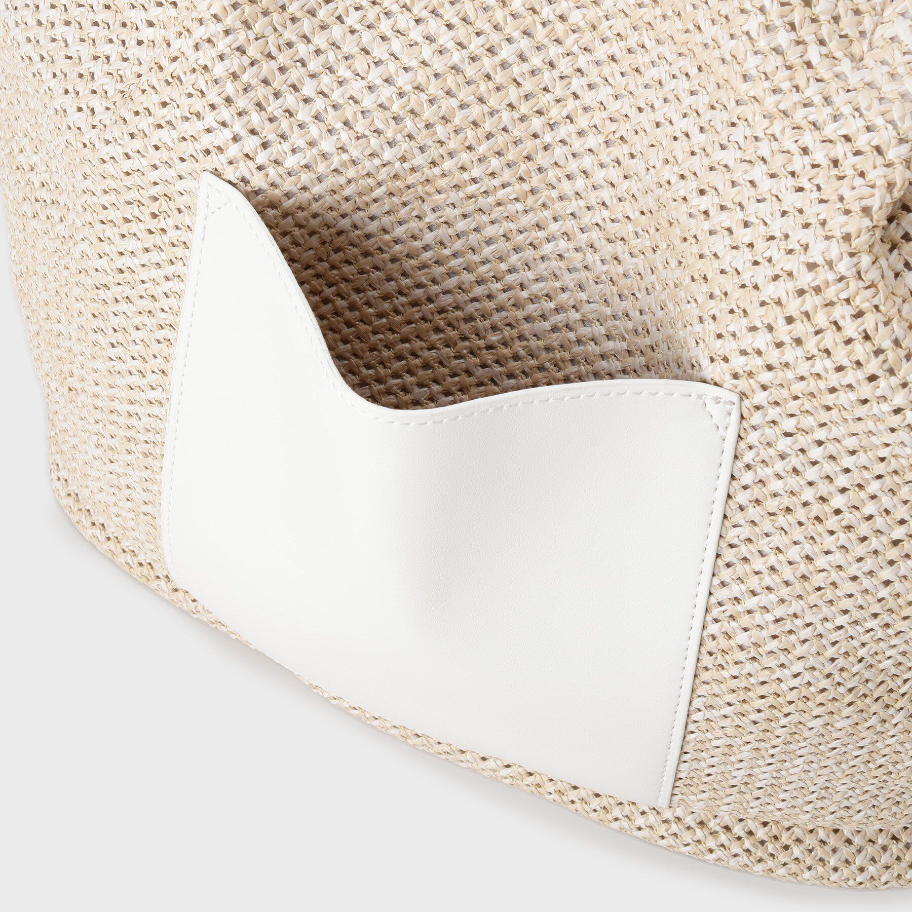 OPAQUE.CLIP「フロントベルトデザイン雑材合皮コンビトートバッグ」|トートバッグ|