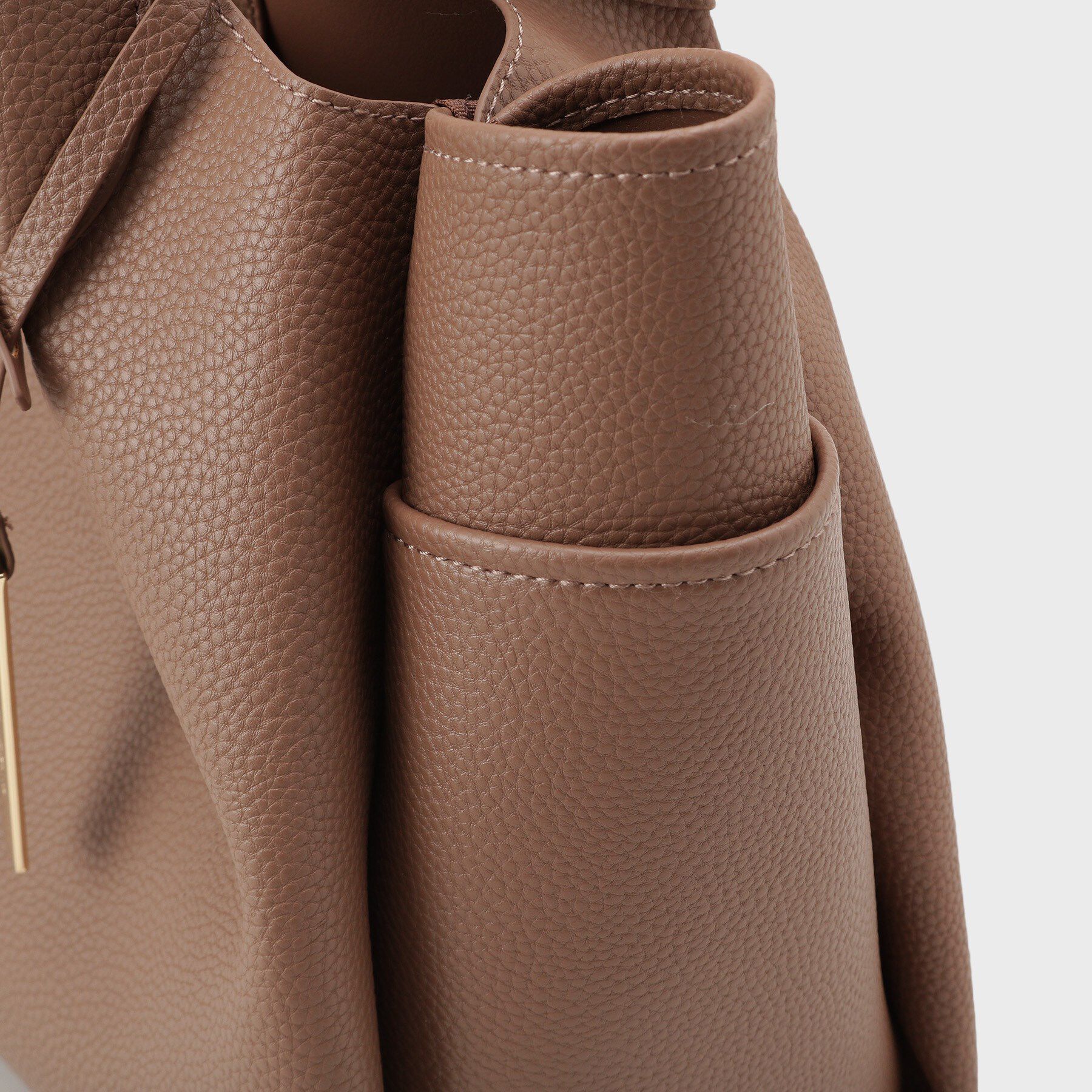 OPAQUE.CLIP「【軽量/多ポケット】ワイドマチ付きシュリンクトートバッグ」|トートバッグ|