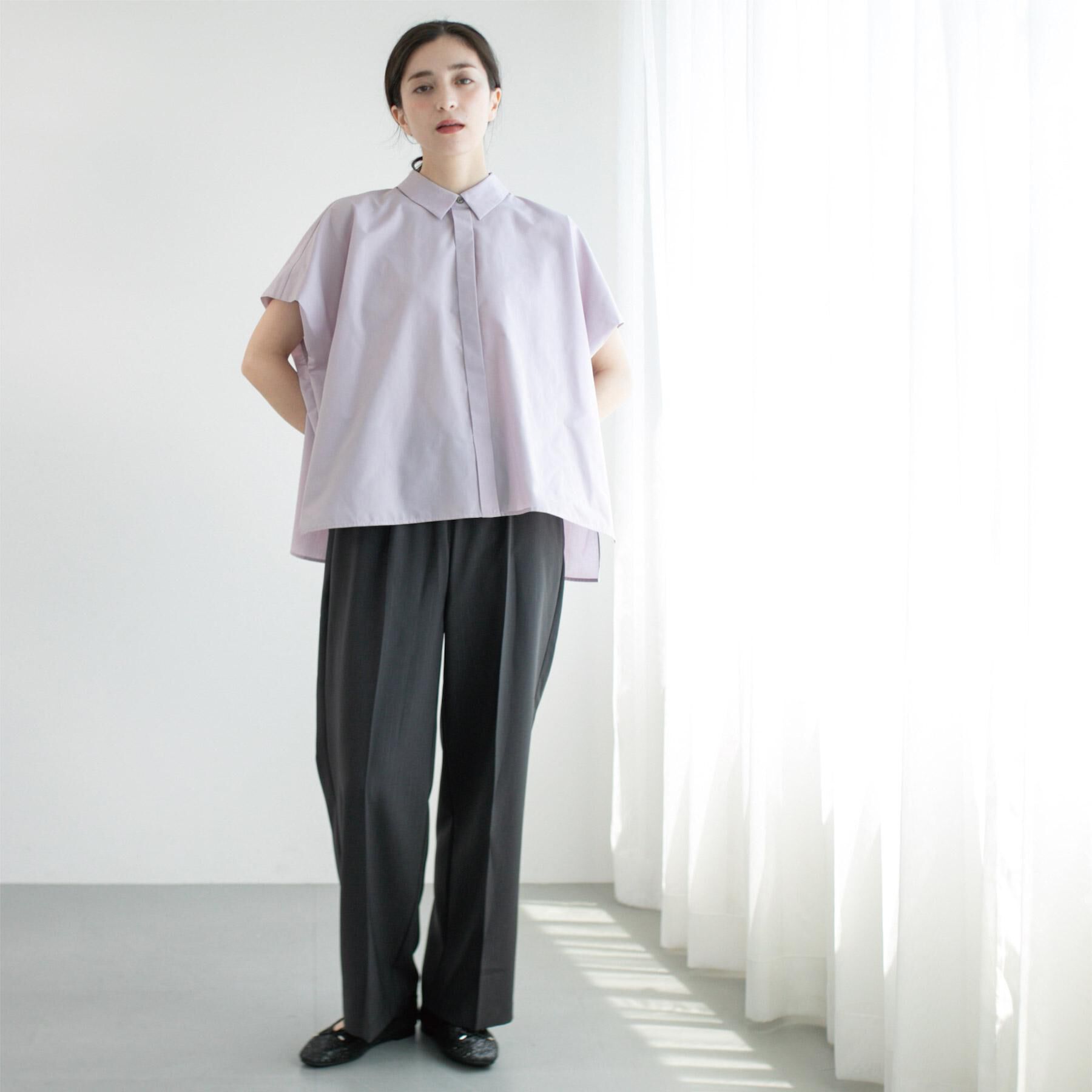 OPAQUE.CLIP「《andGIRL掲載》リラクシーシャツ【洗濯機洗い可】」|シャツ・ブラウス|