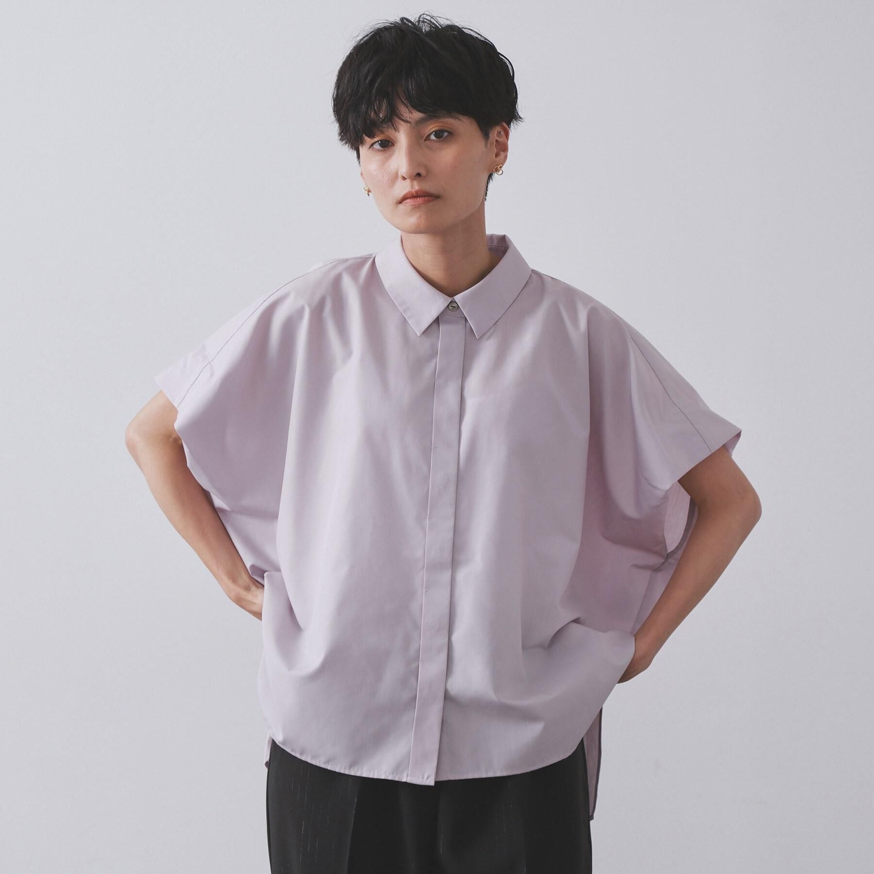 OPAQUE.CLIP「《andGIRL掲載》リラクシーシャツ【洗濯機洗い可】」|シャツ・ブラウス|