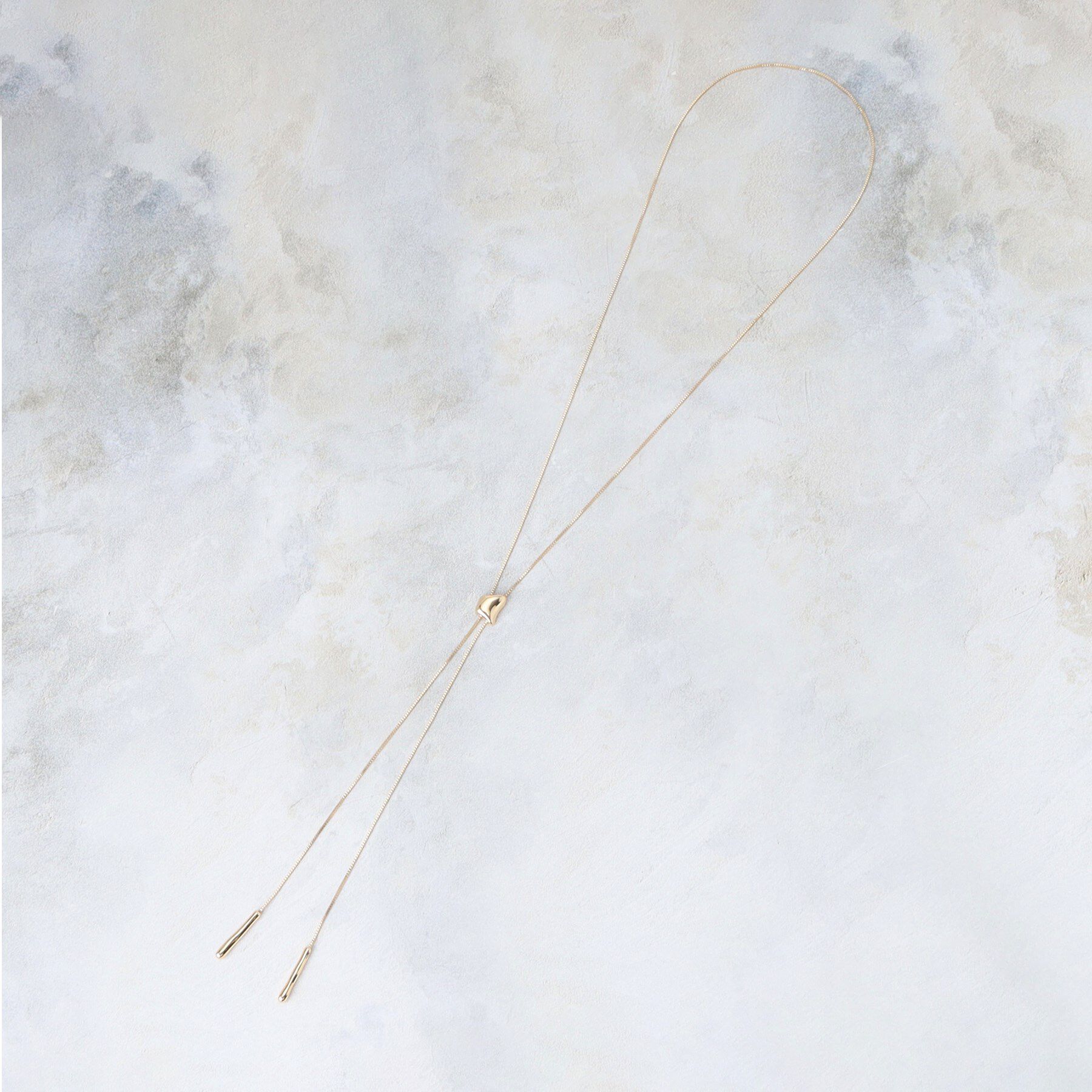 OPAQUE.CLIP「ループタイ風スライドネックレス」|ネックレス|