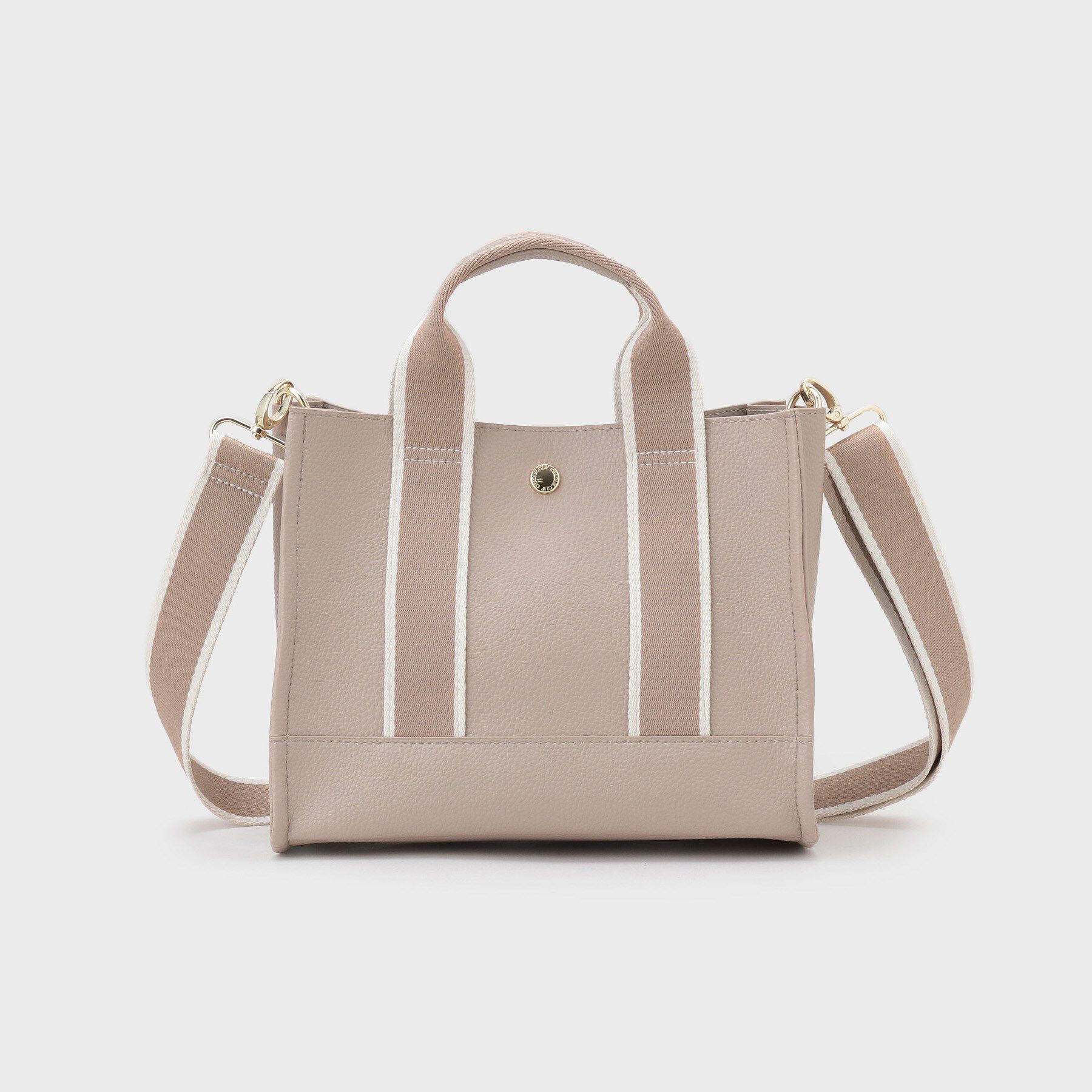 OPAQUE.CLIP「【軽量/2WAY】ラインテープスクエアミドルトートバッグ」|トートバッグ|