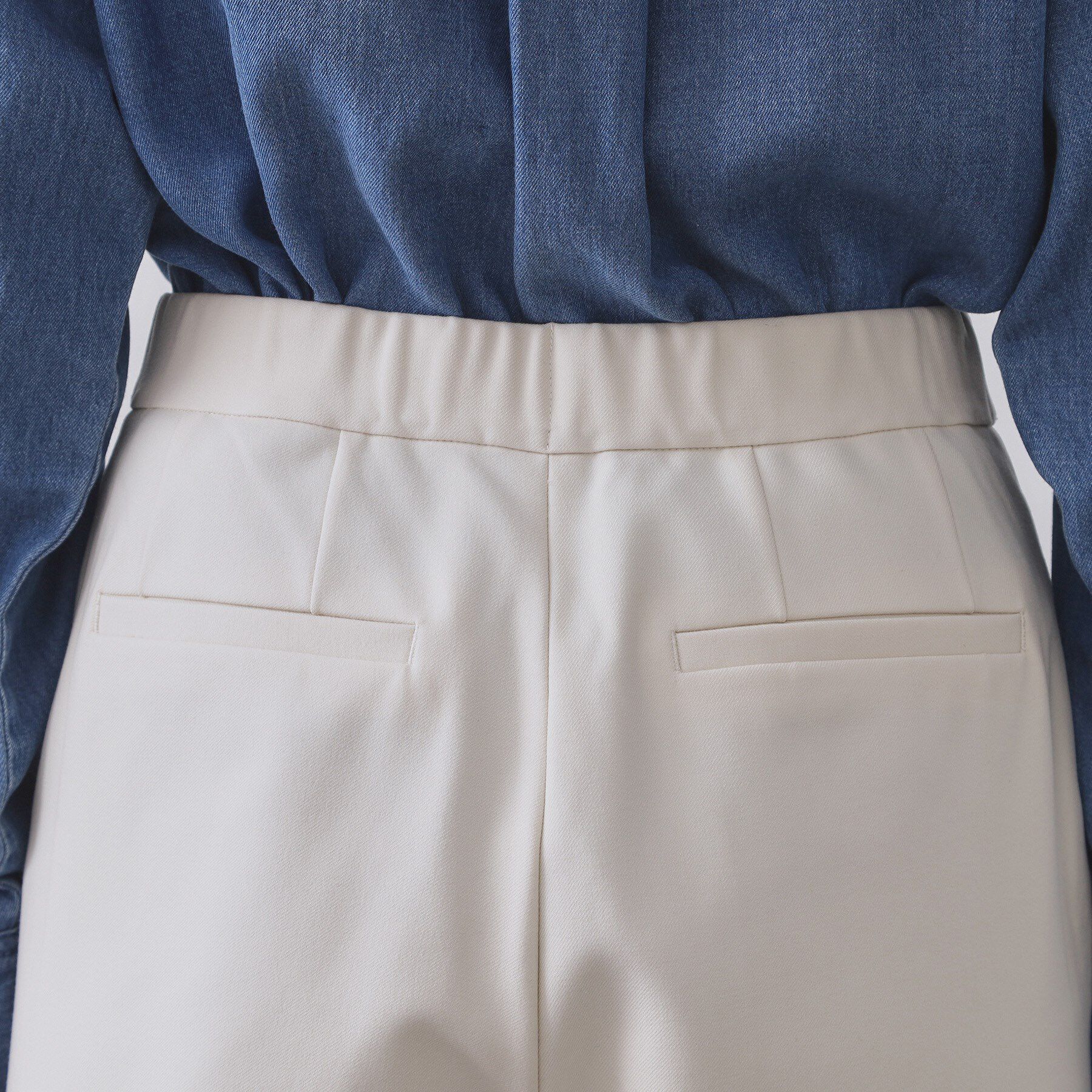 OPAQUE.CLIP「ウォームタッチ ワイドパンツ【洗濯機洗OK/ストレッチ】≪SS～LL≫」|その他|