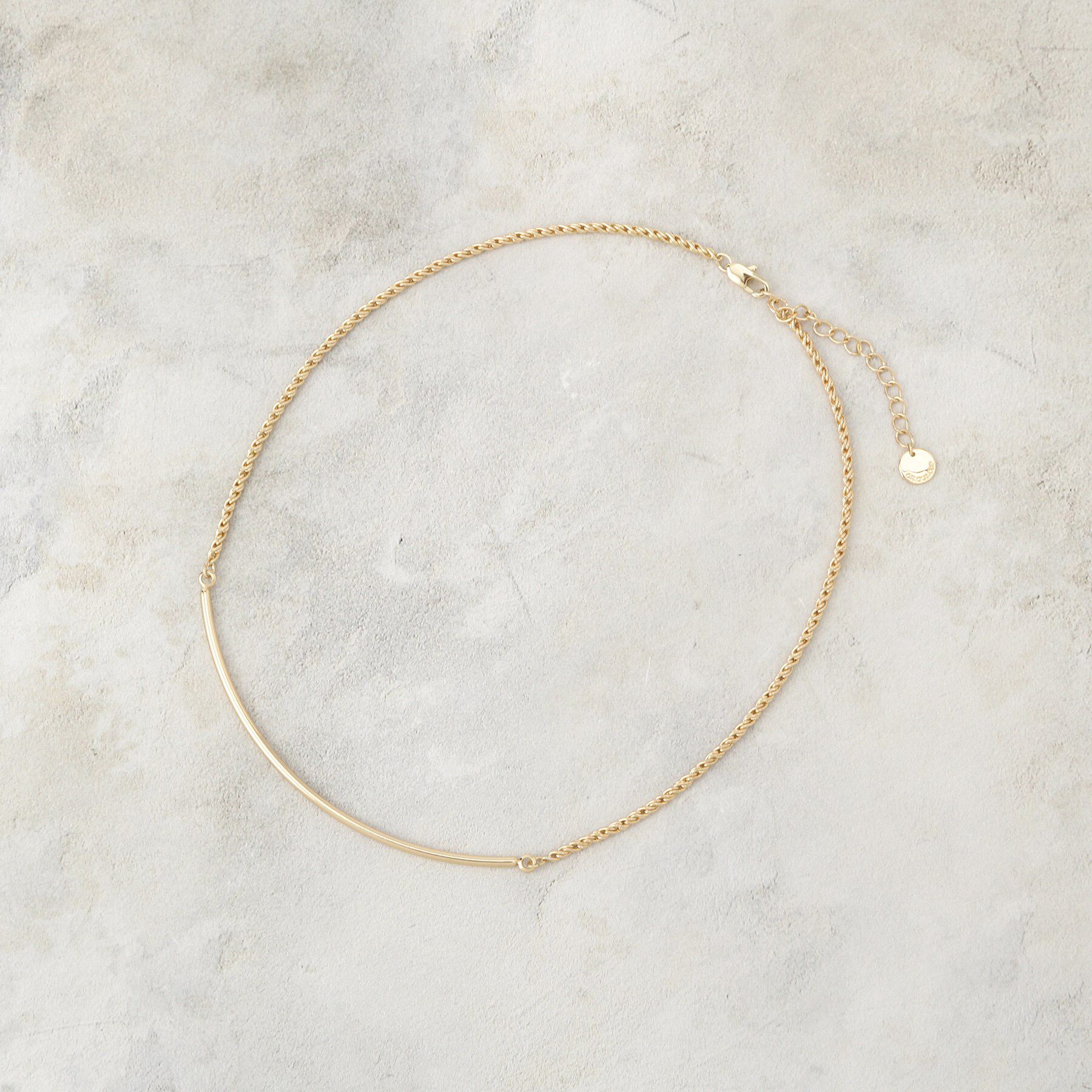 OPAQUE.CLIP「【2SET】チェーンバー2連ネックレス」|ネックレス|