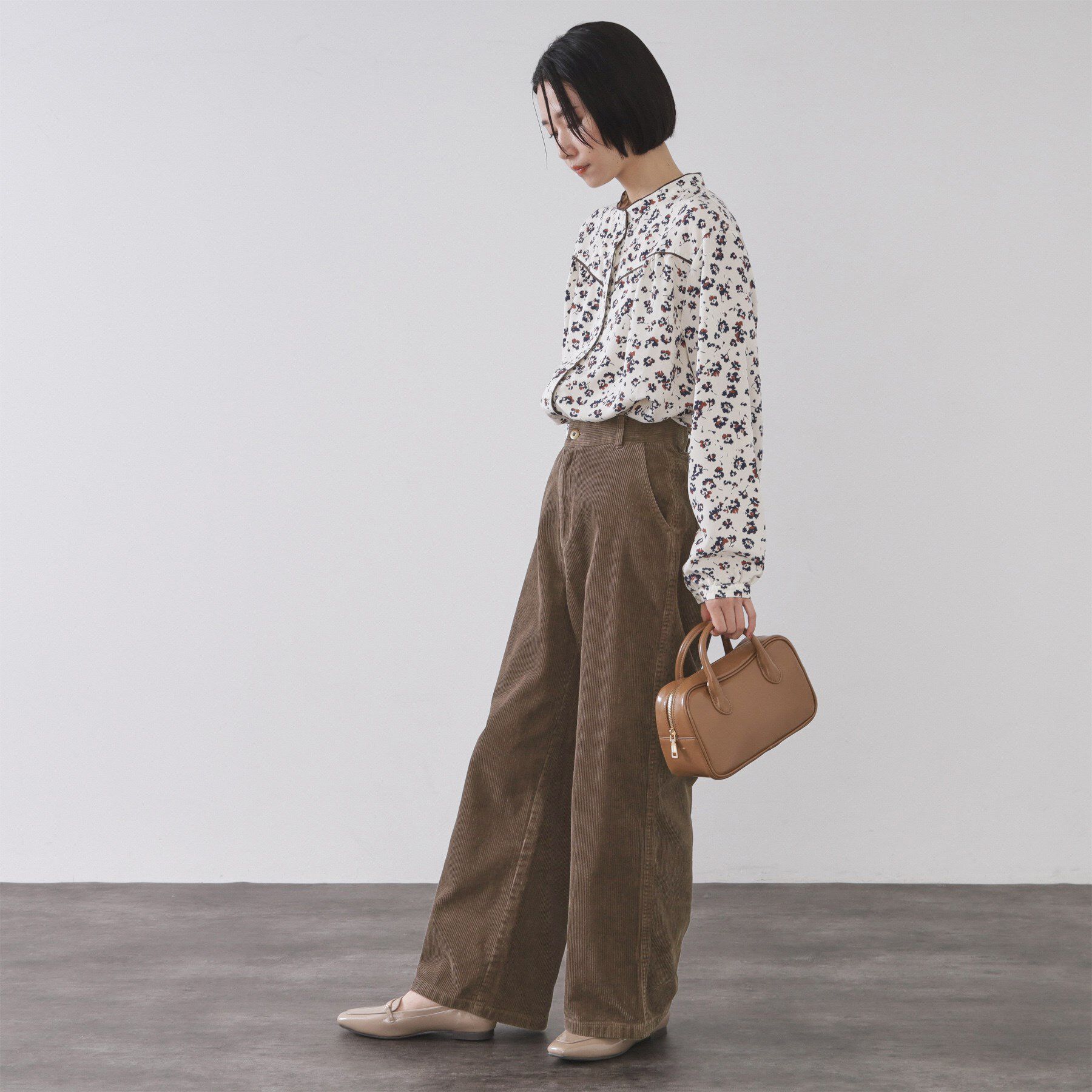 OPAQUE.CLIP「コーデュロイワイドパンツ【洗濯機OK】」|その他|