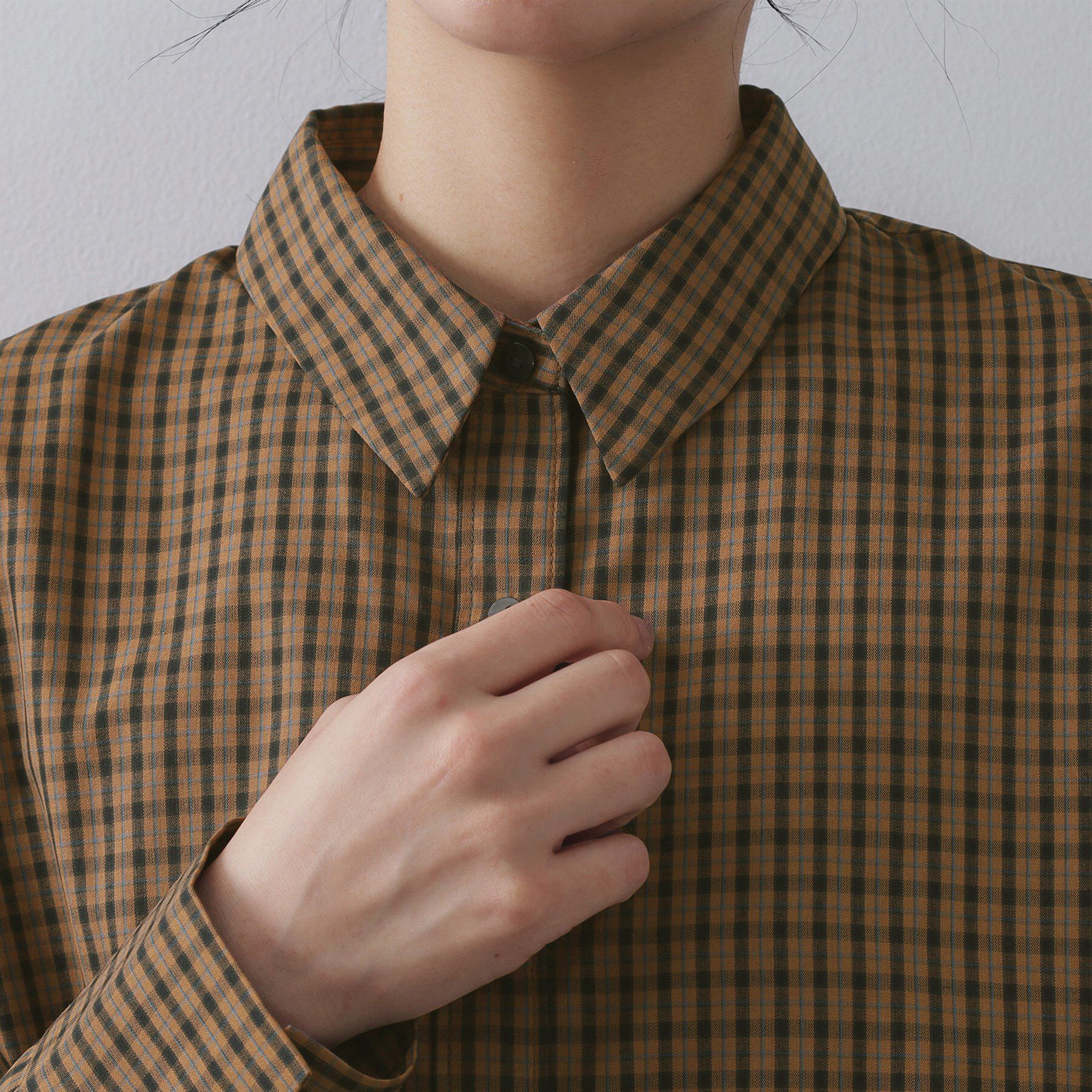 OPAQUE.CLIP「チェック柄レギュラーシャツ【洗濯機OK】」|シャツ・ブラウス|