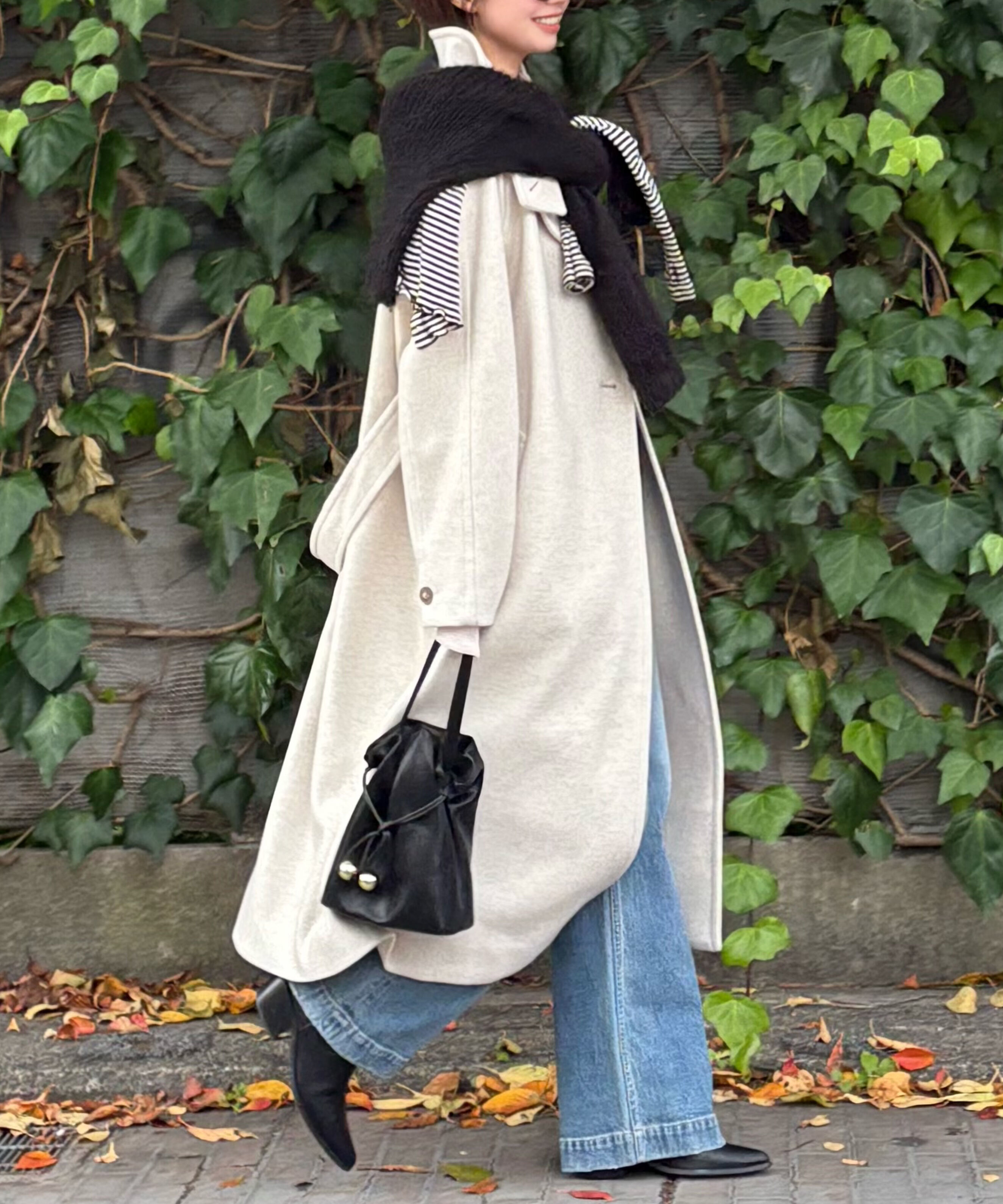  「[累計販売5000枚！選べる4色]スタンドカラーメルトンロングコート」|その他|