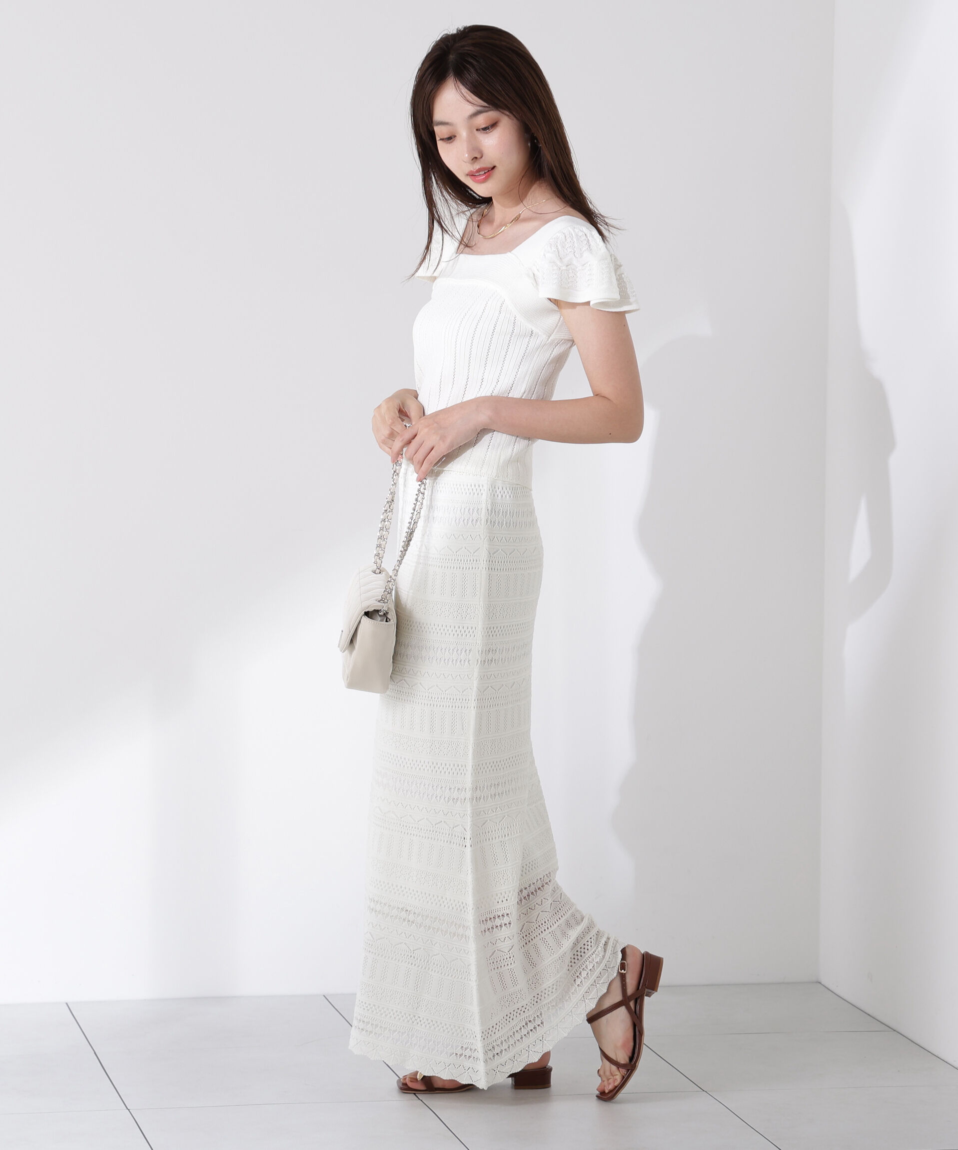 PROPORTION BODY DRESSING「透かし編 SETUP」|ワンピース|