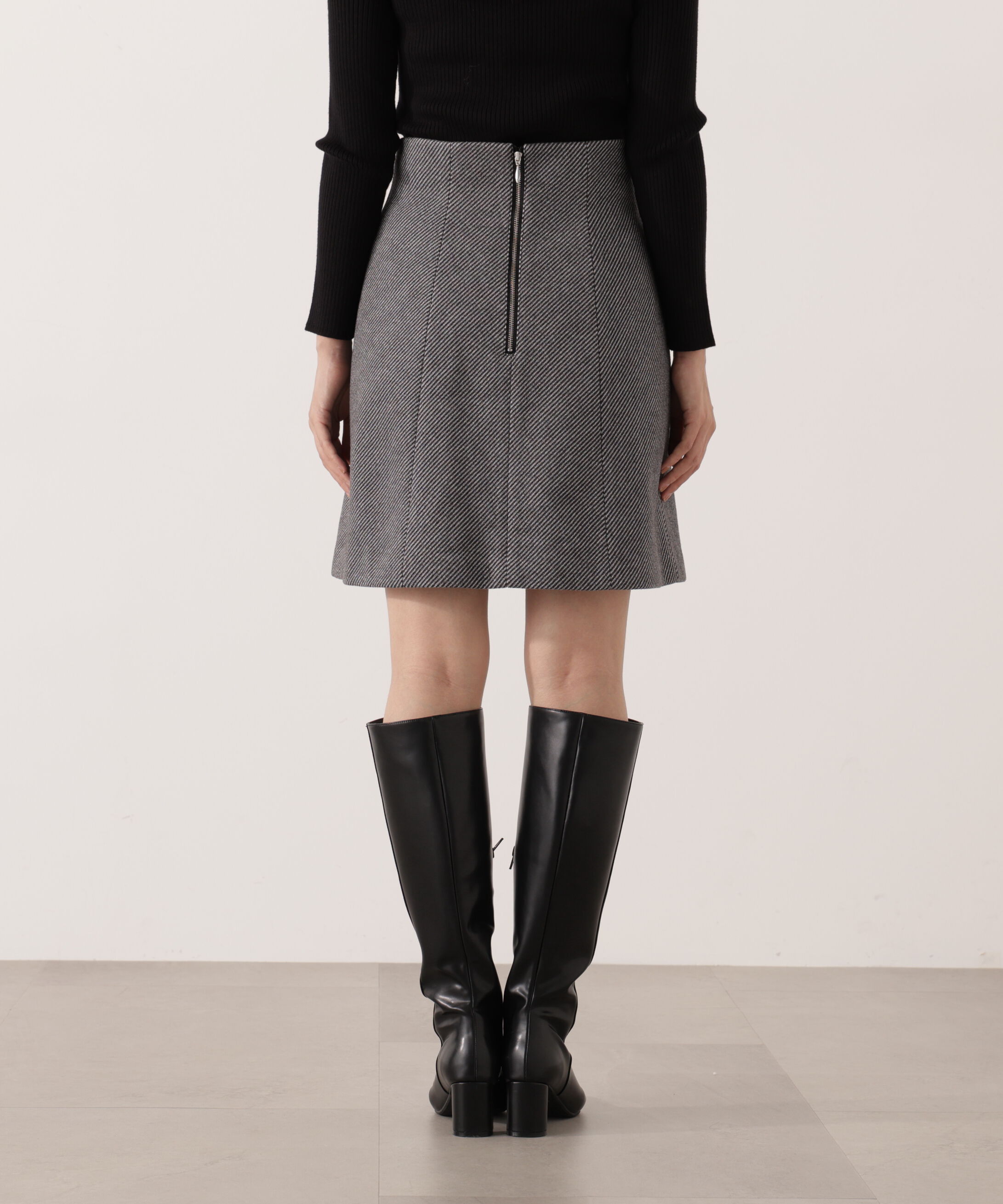 PROPORTION BODY DRESSING「《EDIT COLOGNE》台形ミニスカート 25AW」|スカート|