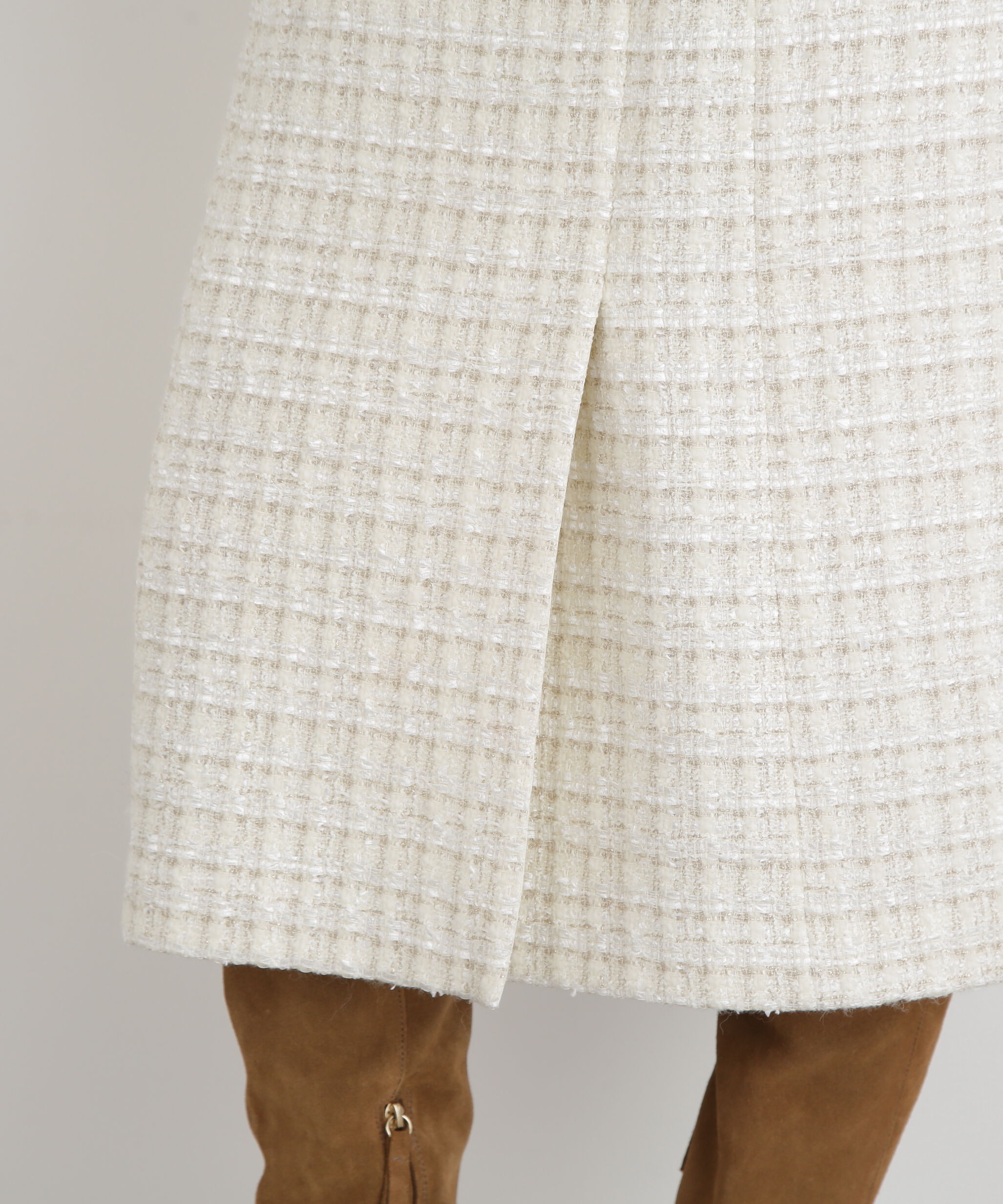  「◆ループツイードジャンバースカート」|ワンピース|