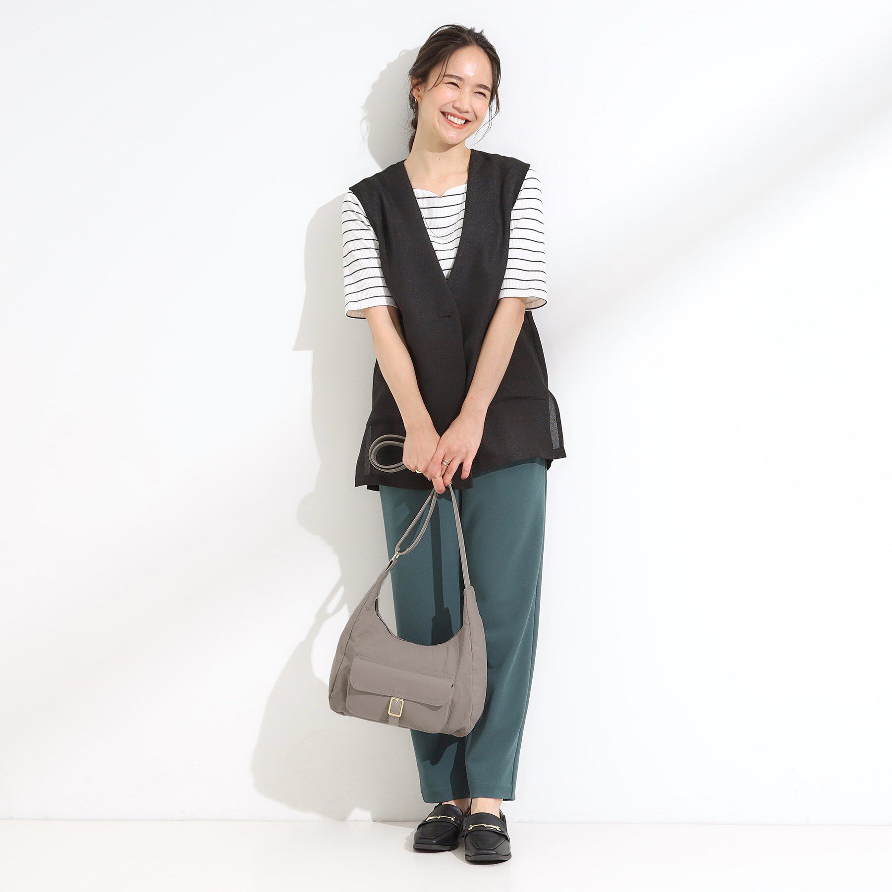 SHOO･LA･RUE「【撥水】立体ポケットショルダーバッグ」|ショルダー・メッセンジャー|