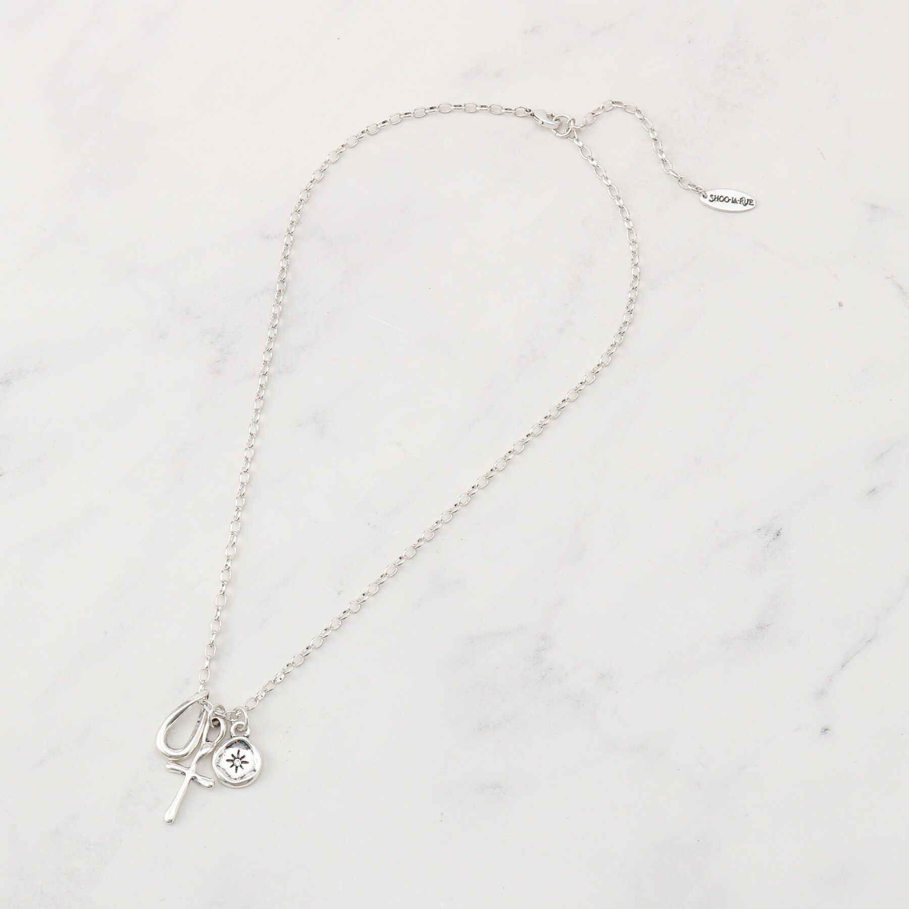 SHOO･LA･RUE「クロスチャームネックレス」|ネックレス|