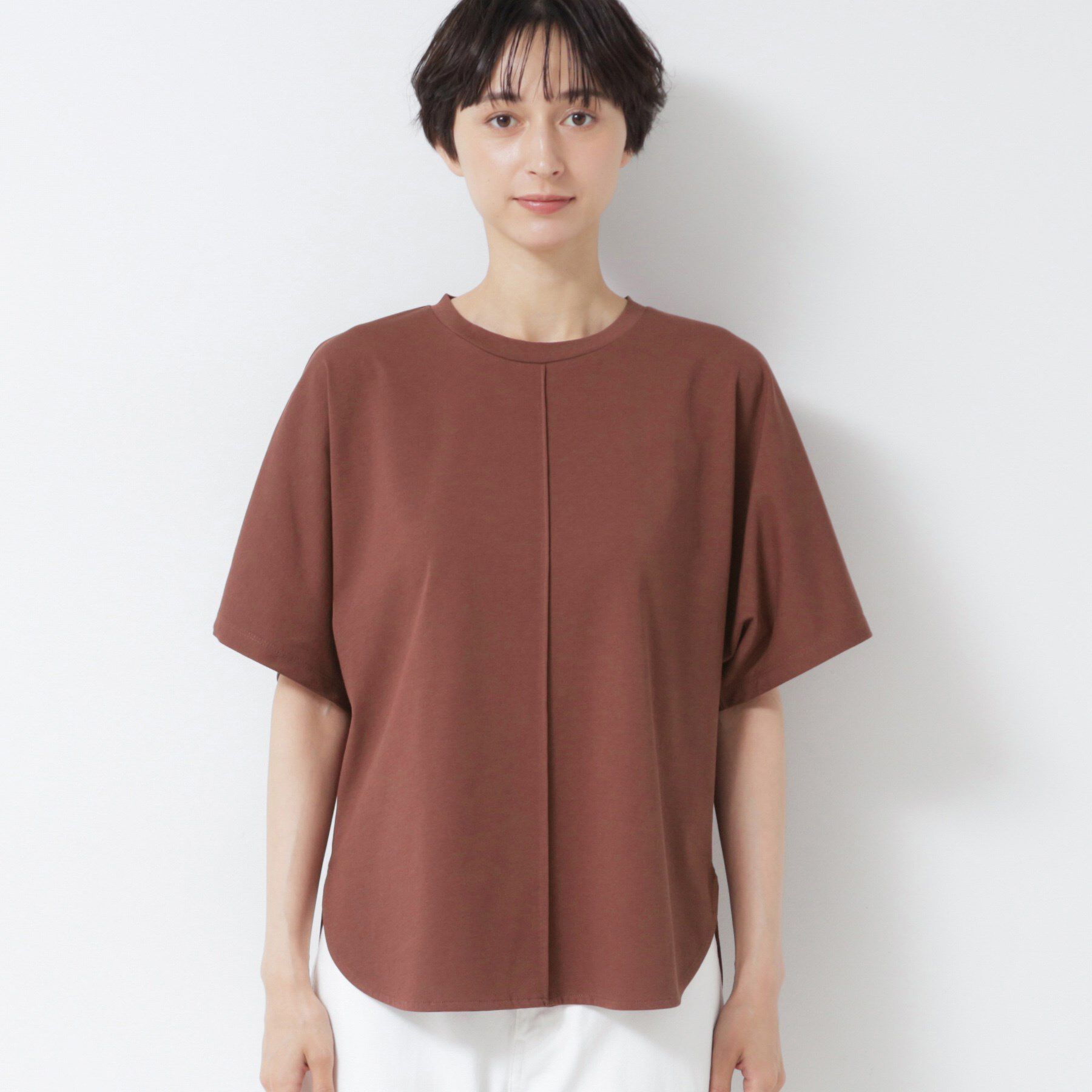 Dessin「【洗える】フレアカットソー」|Tシャツ・カットソー|